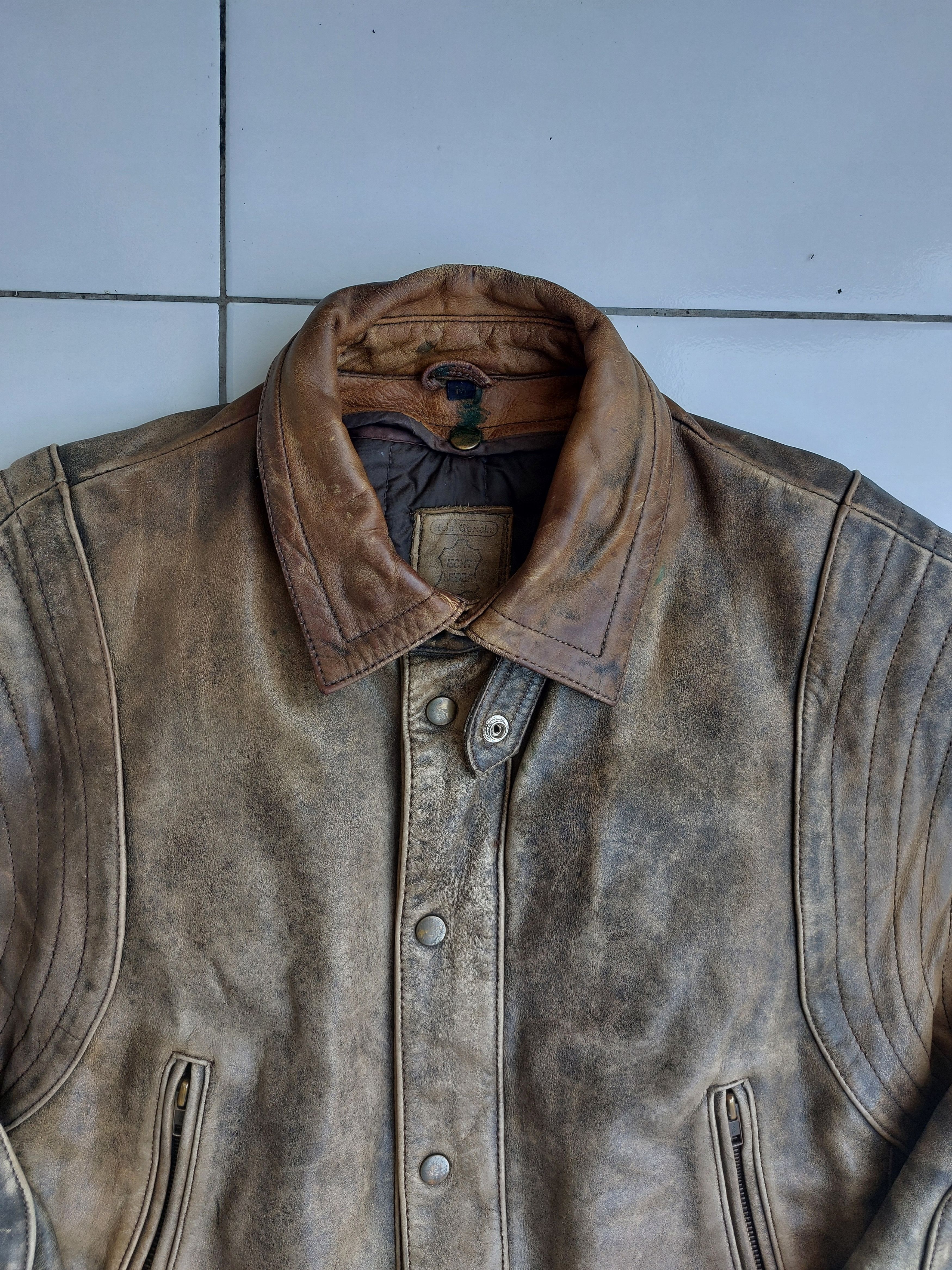 Vintage Hein Gericke Vintage Leather Jacket Size US M / EU 48-50 / 2 - 3 Thumbnail