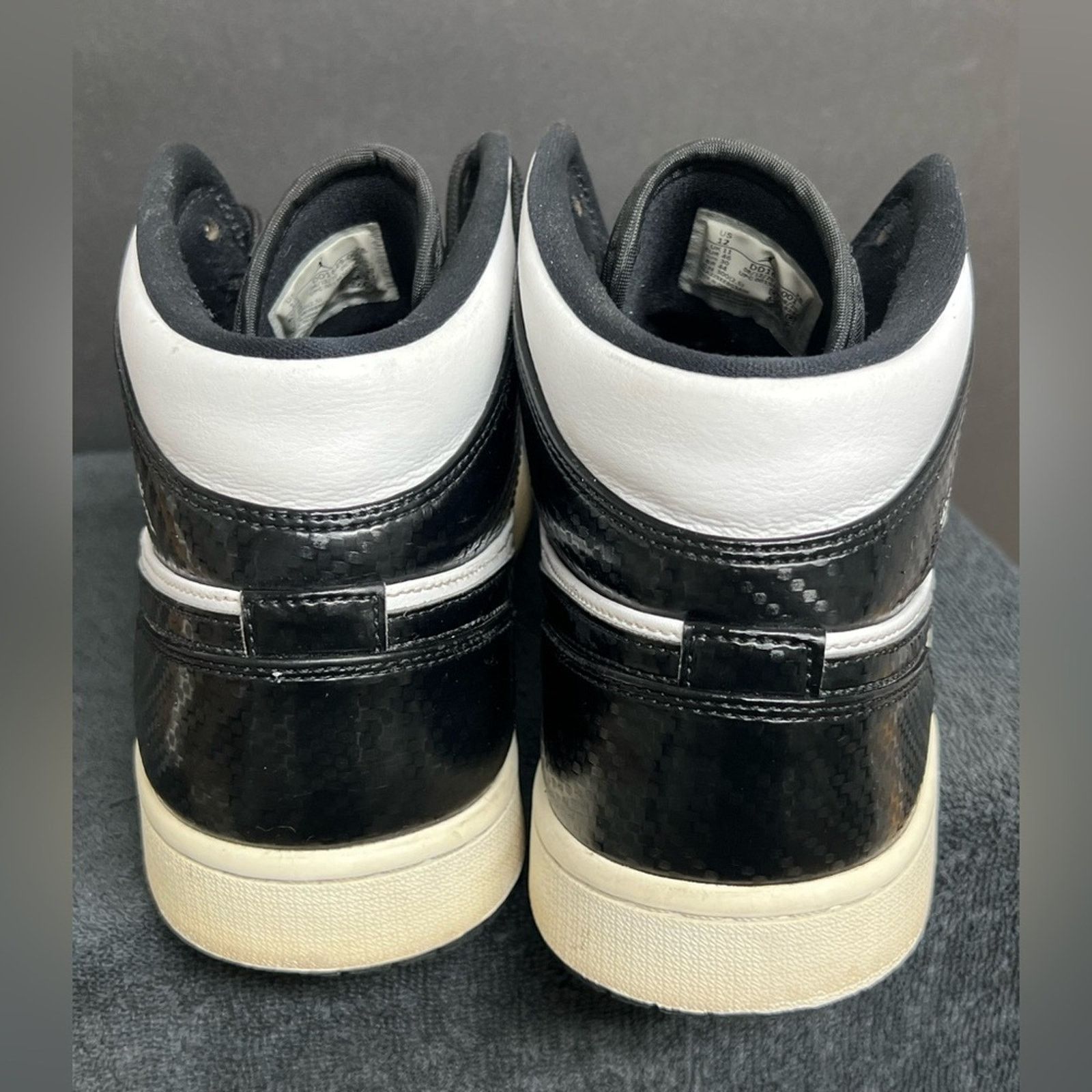 Jordan Brand Nike Air Jordan 1 Mid SE All Star Carbon Fiber Mens Size 12 Size US 12 / EU 45 - 4 Thumbnail