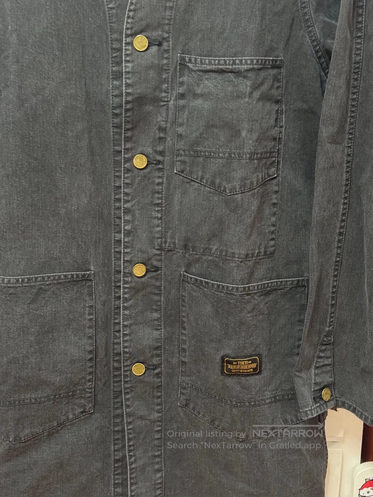 Wtaps Neighborhood Long Denim Jacket. Size US L / EU 52-54 / 3 - 2 Thumbnail