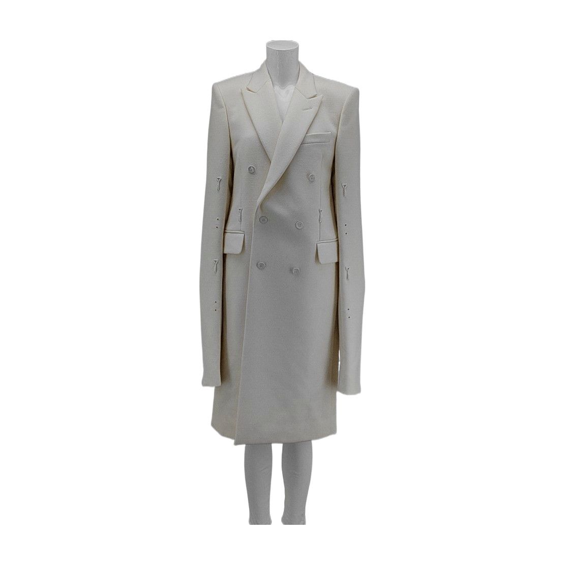Louis Vuitton Louis Vuitton Wool Double-Breasted Coat Size 44 Size L / US 10 / IT 46 - 1 Thumbnail