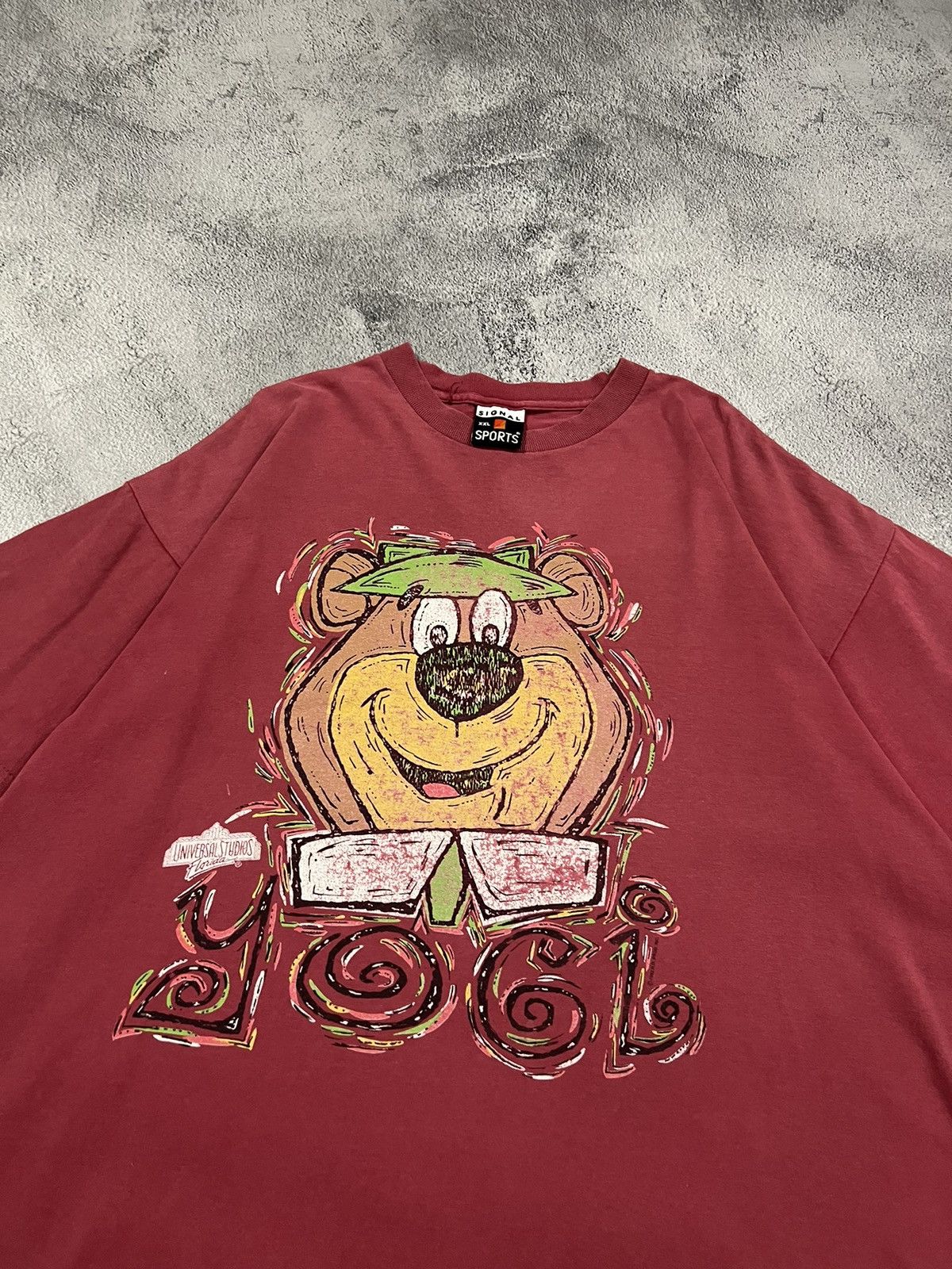 Universal Studios Vintage Y2k Yogi Universal Studios Florida Movie T-Shirt 90s Size US XXL / EU 58 / 5 - 2 Thumbnail