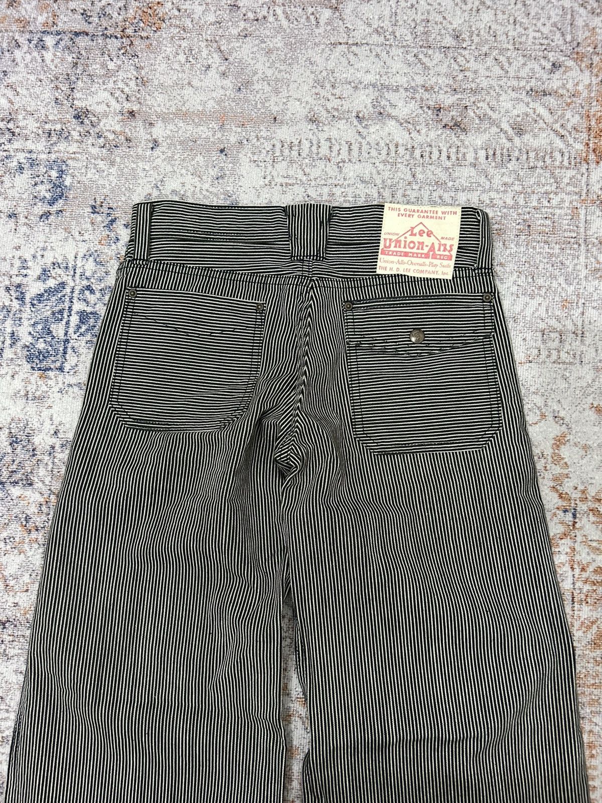 Lee Lee Union Made Japan Stripe Wide Leg Pants Size US 29 - 7 Thumbnail