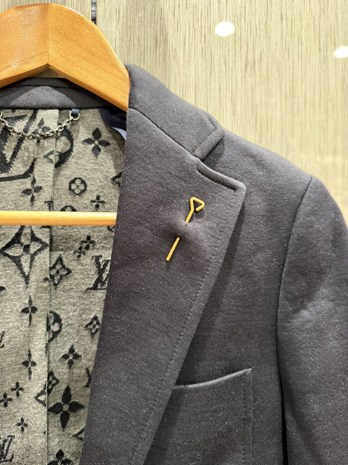 Louis Vuitton Louis Vuitton Staples Edition Monogram Fitted Jacket Size US S / EU 44-46 / 1 - 2 Thumbnail