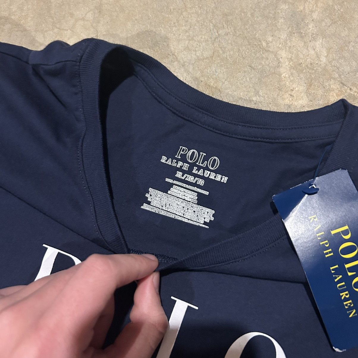 Polo Ralph Lauren Brand New Polo Ralph Lauren Graphic Logo Longsleeve Tee Size US XL / EU 56 / 4 - 4 Thumbnail