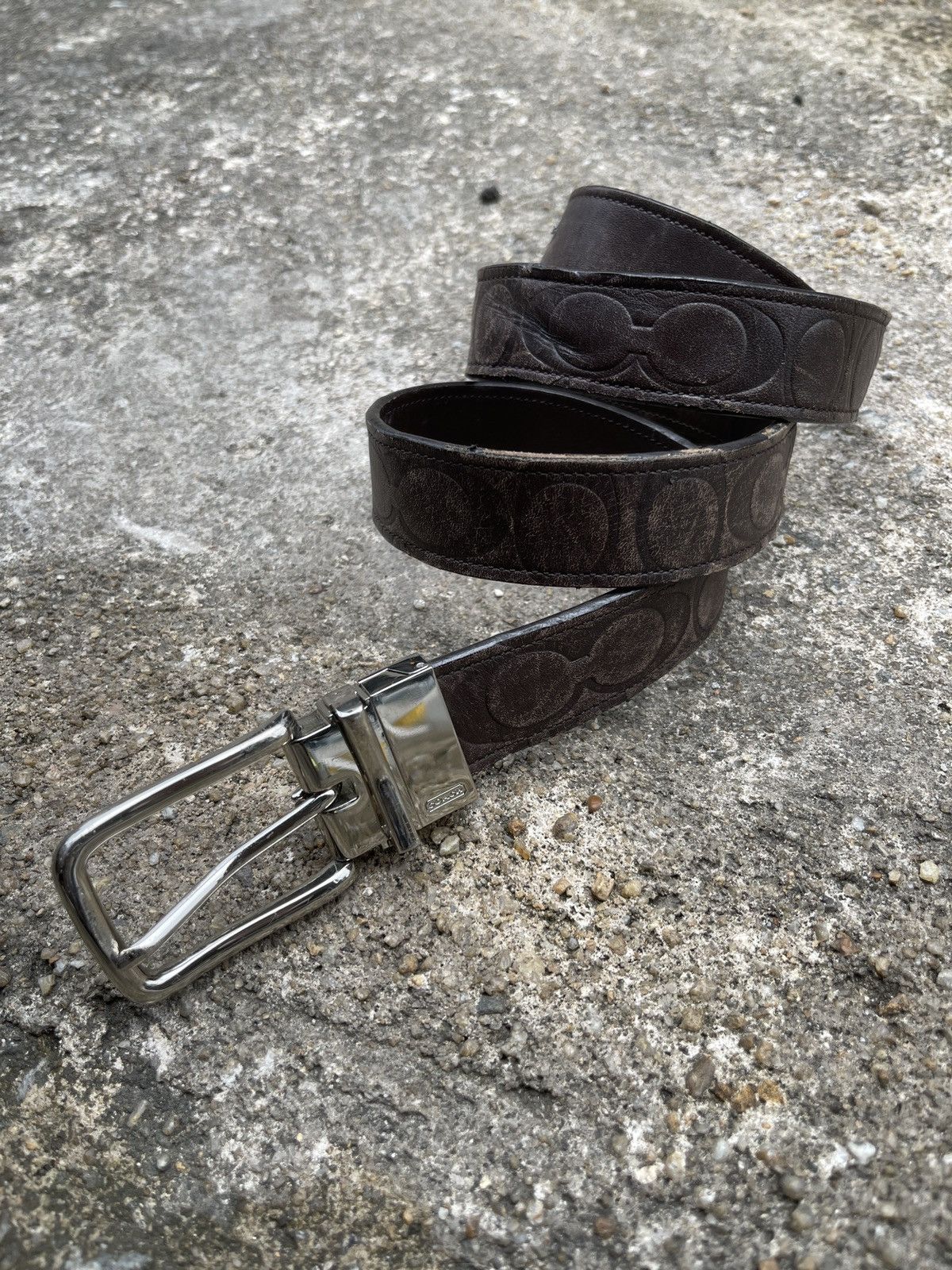 Coach Last Drop🔥Rare🔥Coach Leather Belt Size ONE SIZE - 2 Thumbnail