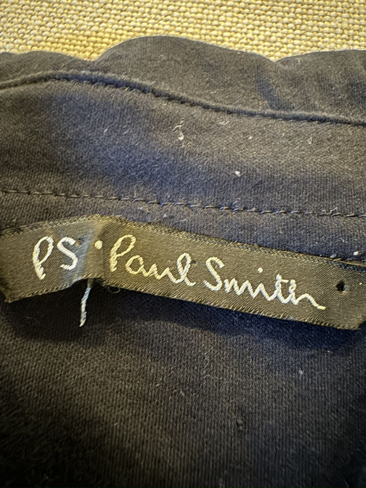 Paul Smith Paul Smith (PS) Placket Mesh Pique Knit Polo Shirt $250 Size US XL / EU 56 / 4 - 2 Thumbnail