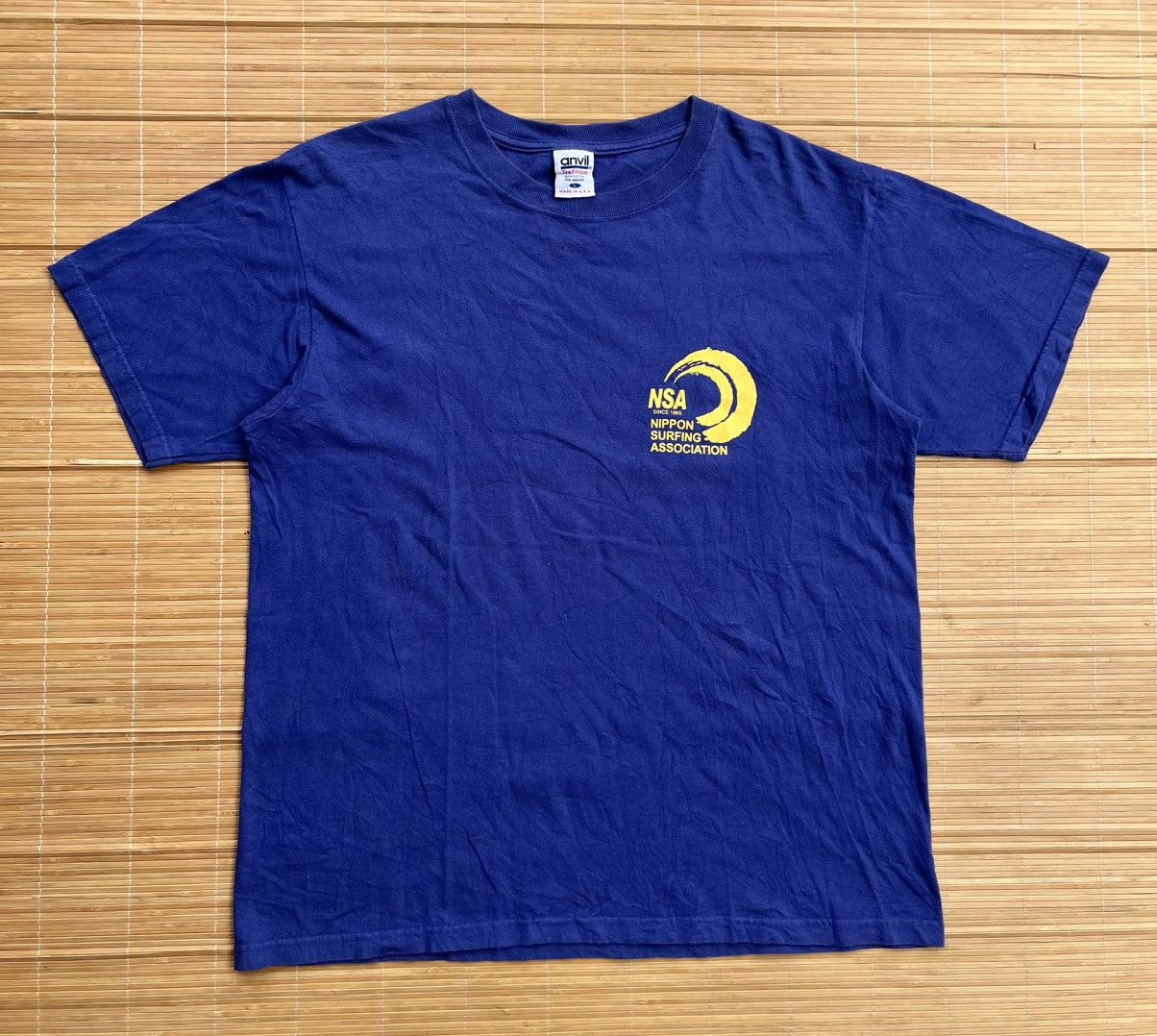 Vintage Rare Vtg Nippon Surfing association x 45th event promo tee Size US L / EU 52-54 / 3 - 2 Thumbnail