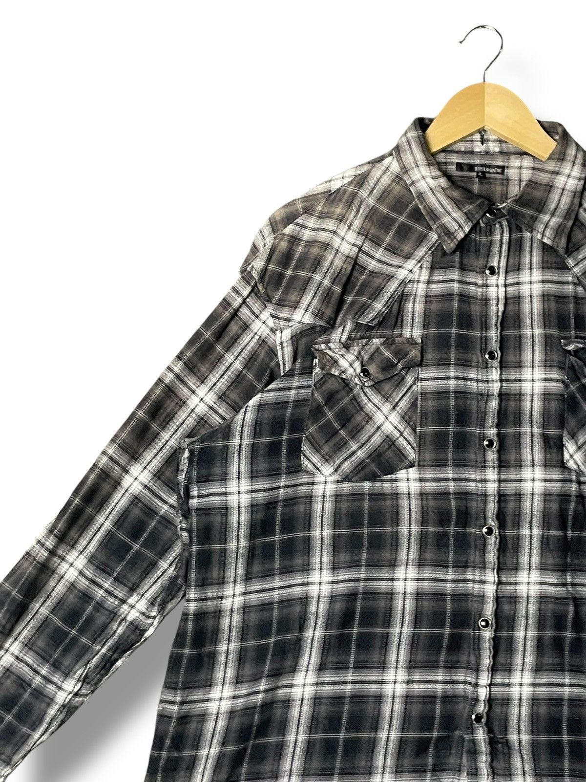 Japanese Brand Japanese Brand Button Up Flannel (52) Size US L / EU 52-54 / 3 - 2 Thumbnail