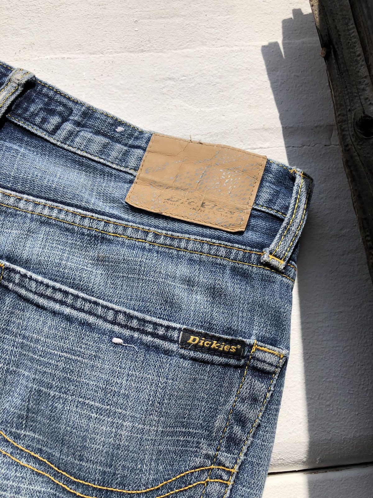 Dickies × Vintage 90s Dickies USA MADE Vintage Work Blue Baggy Denim Jeans Size US 34 / EU 50 - 13 Thumbnail