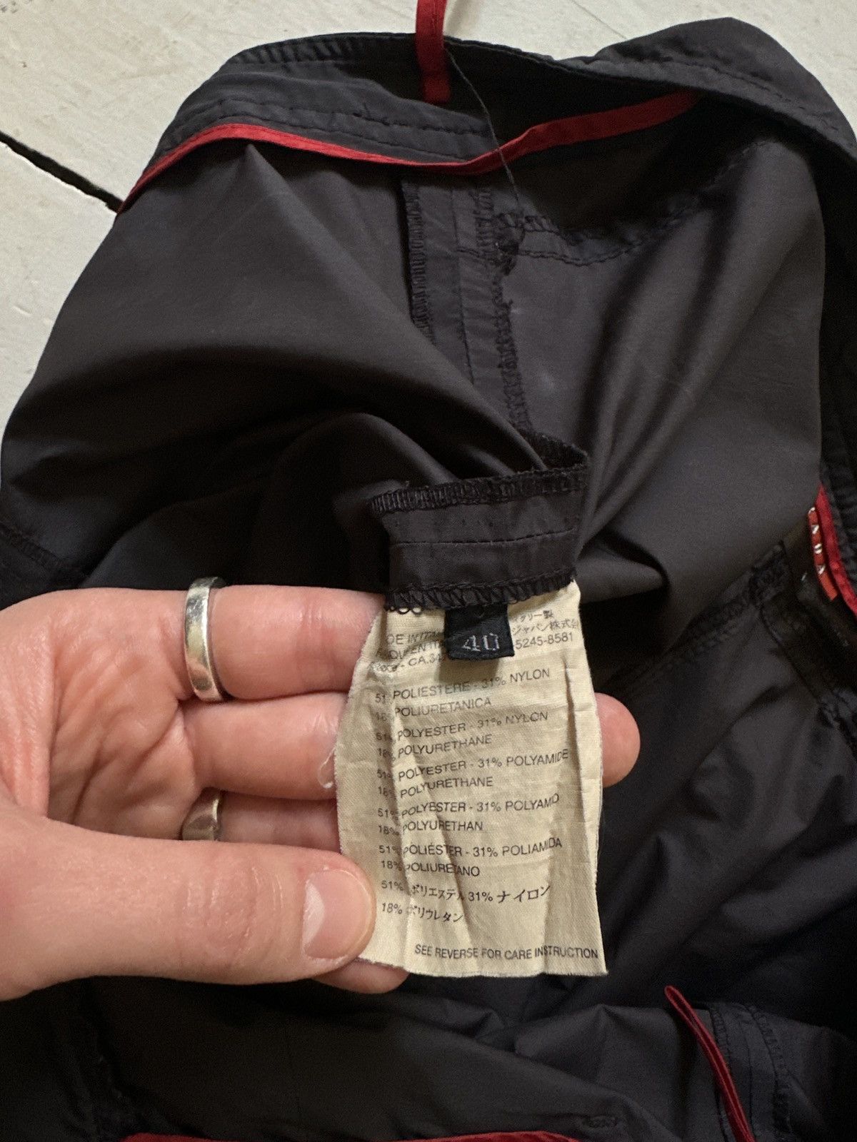 Prada Prada Sport Nylon Bondage Strap Belted Cargo Pants Archive Size 26" / US 2 / IT 38 - 9 Thumbnail