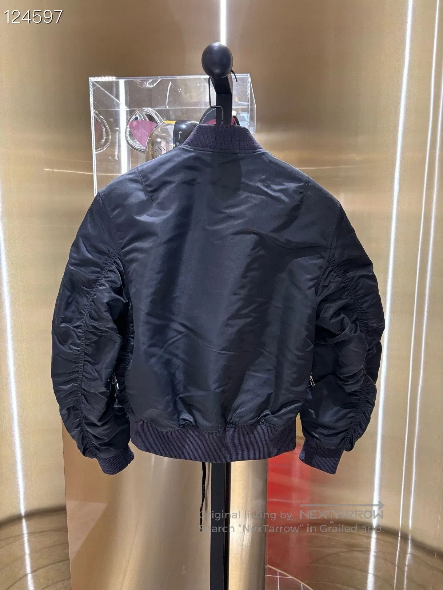 Acne Studios Acne Studios Gray Aviator Cotton Jacket. Size US M / EU 48-50 / 2 - 2 Thumbnail
