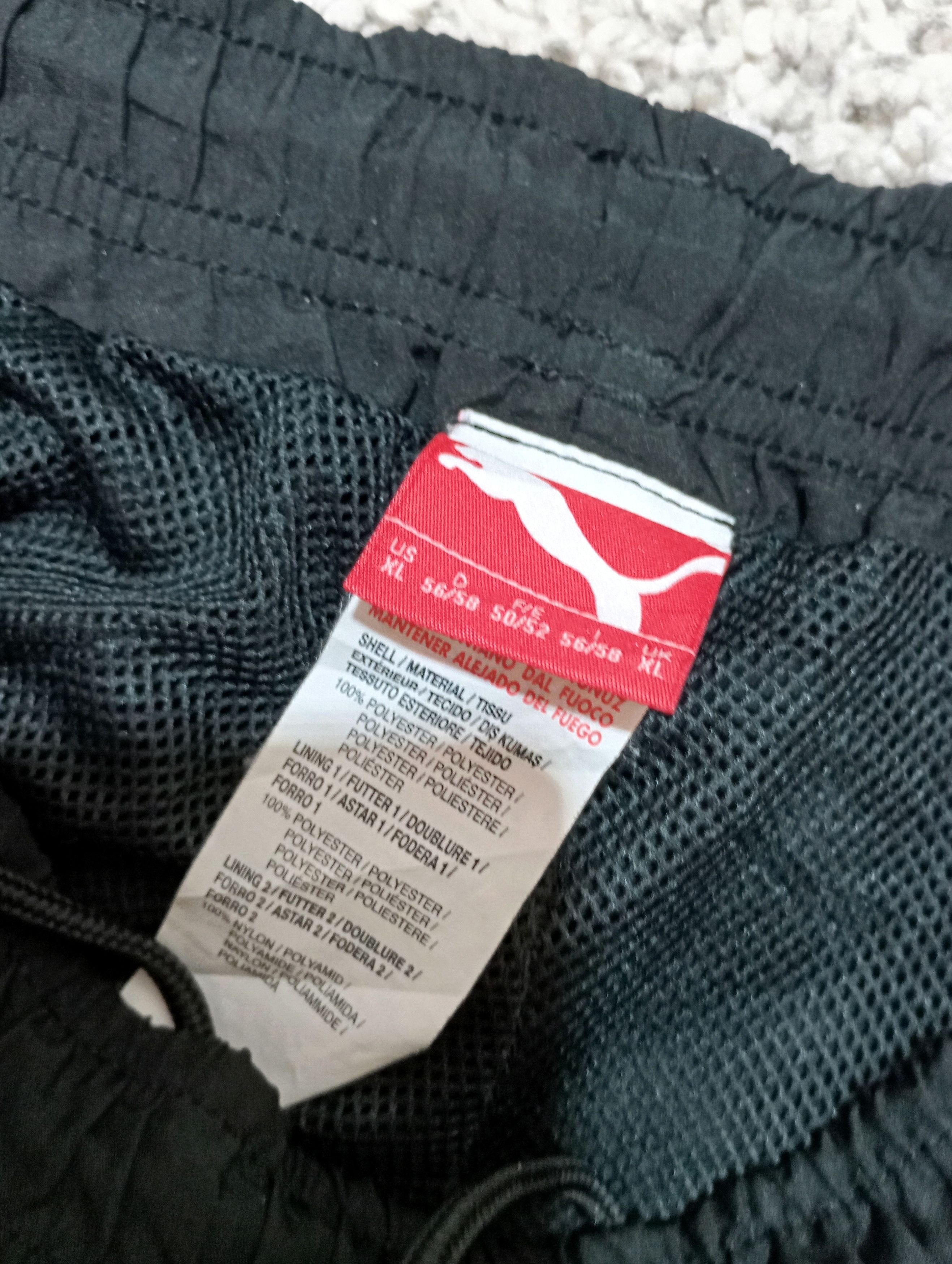 Puma × Vintage Puma Sweatpants Double Logo Vintage Y2K Nylon Drill Size US 35 - 5 Thumbnail
