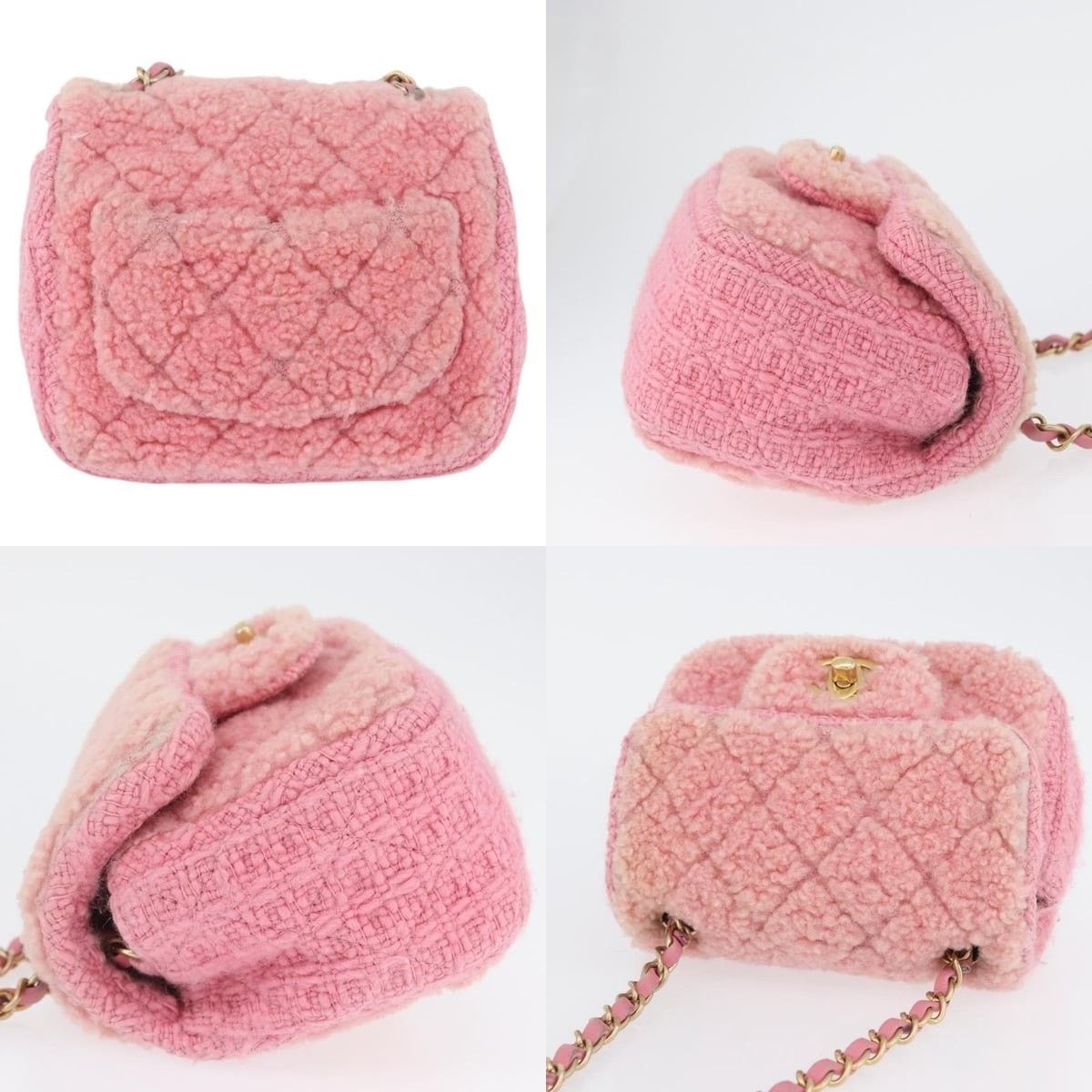 Chanel Chanel Mini Matelasse 15 Chain Shoulder Bag Size ONE SIZE - 3 Thumbnail