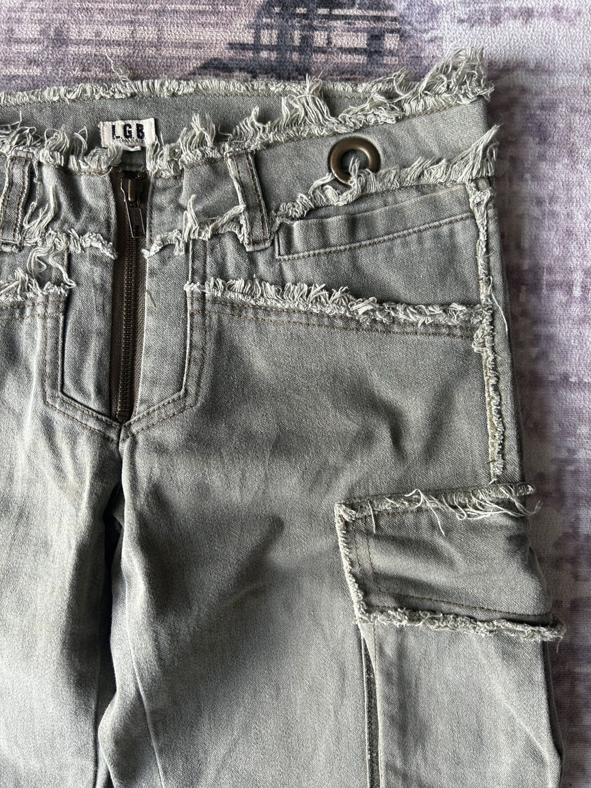 Le Grande Bleu (L.G.B.) Le Grande Bleu LGB Super Flared Jeans Size US 29 - 8 Thumbnail