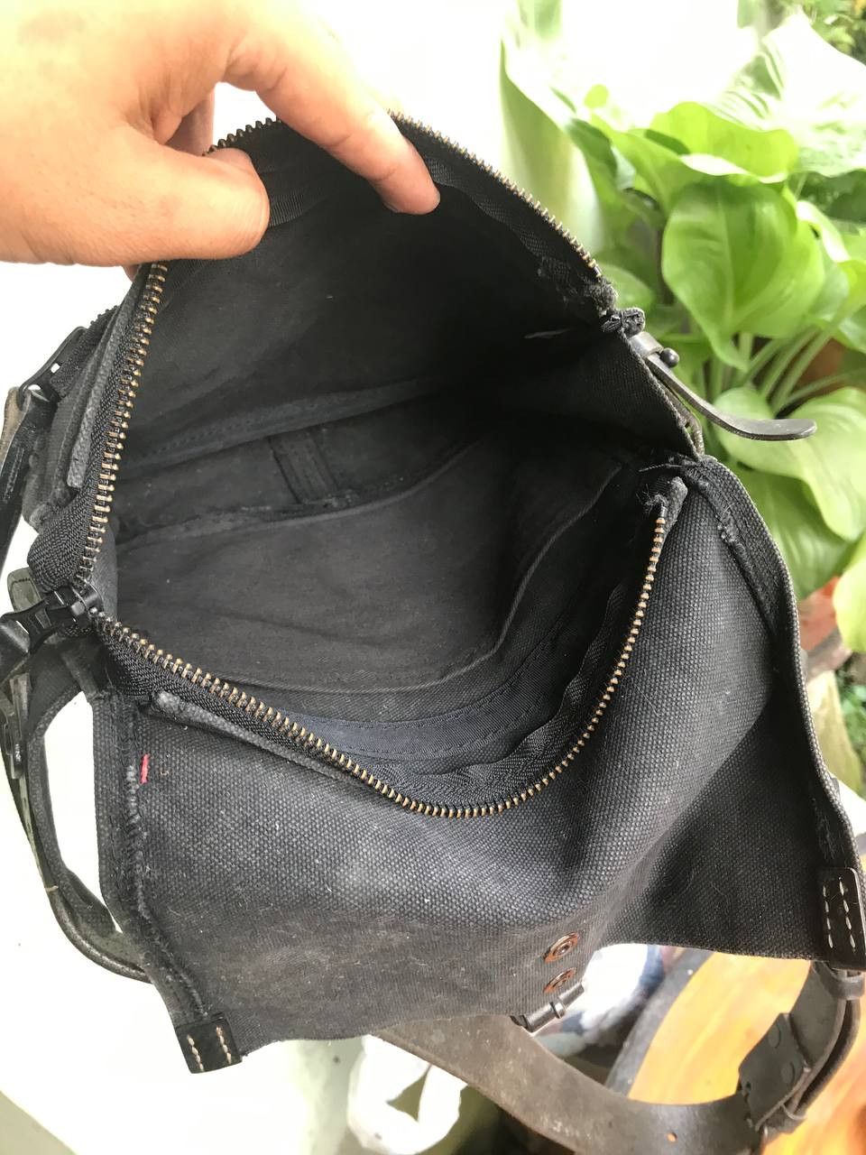 Canvas × Japanese Brand GOME LETE WORKS CANVAS WAISTBAG Size ONE SIZE - 4 Thumbnail