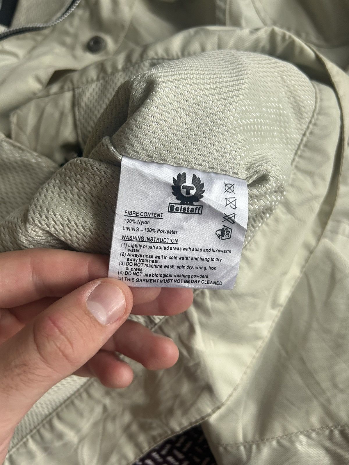 Belstaff Vintage Belstaff Nylon Bomber Jacket Unisex 00s Rare Casual Size US L / EU 52-54 / 3 - 15 Thumbnail