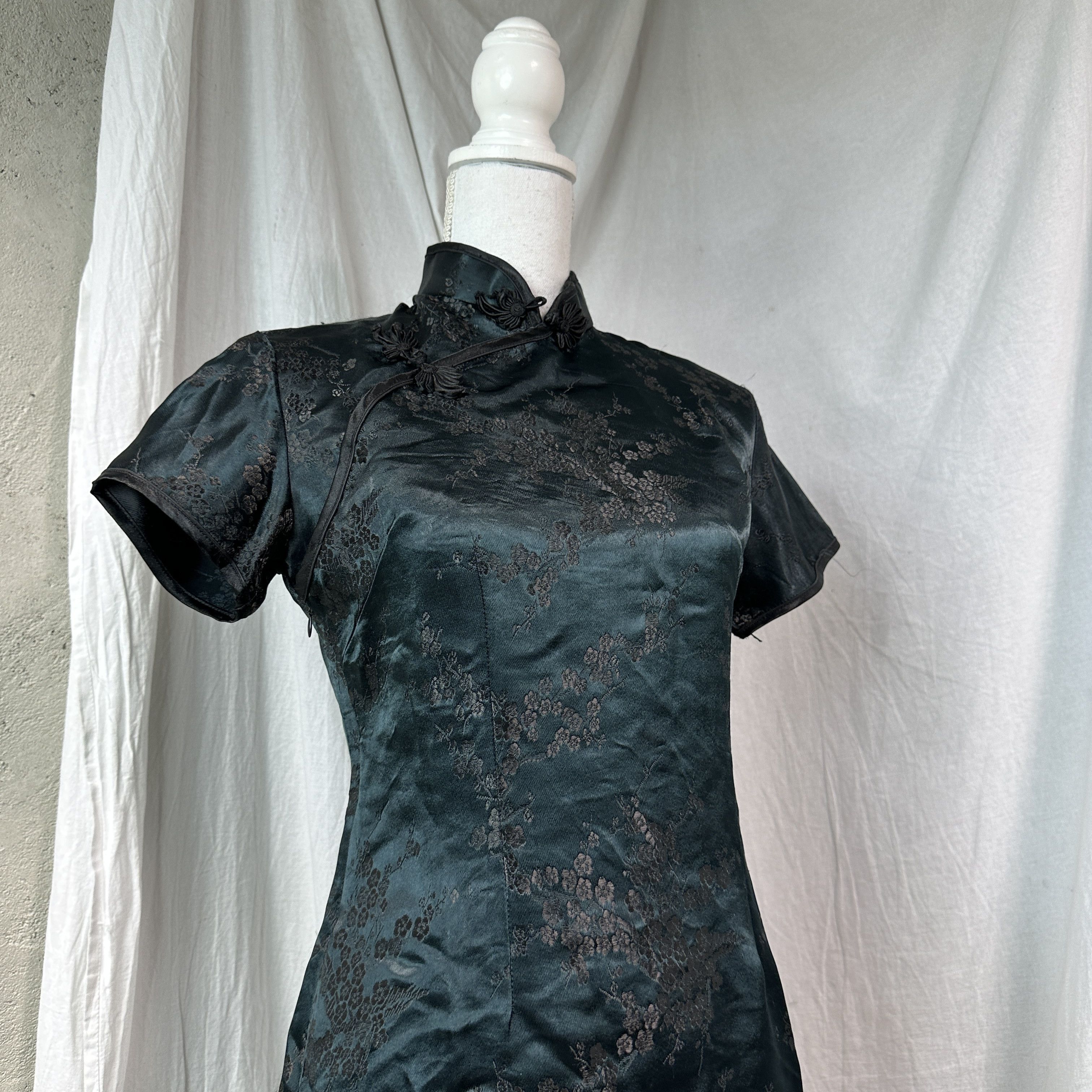 Vintage Vintage Avant Garde Cheongsam Asian Styled Dress Y2K Size M / US 6-8 / IT 42-44 - 2 Thumbnail