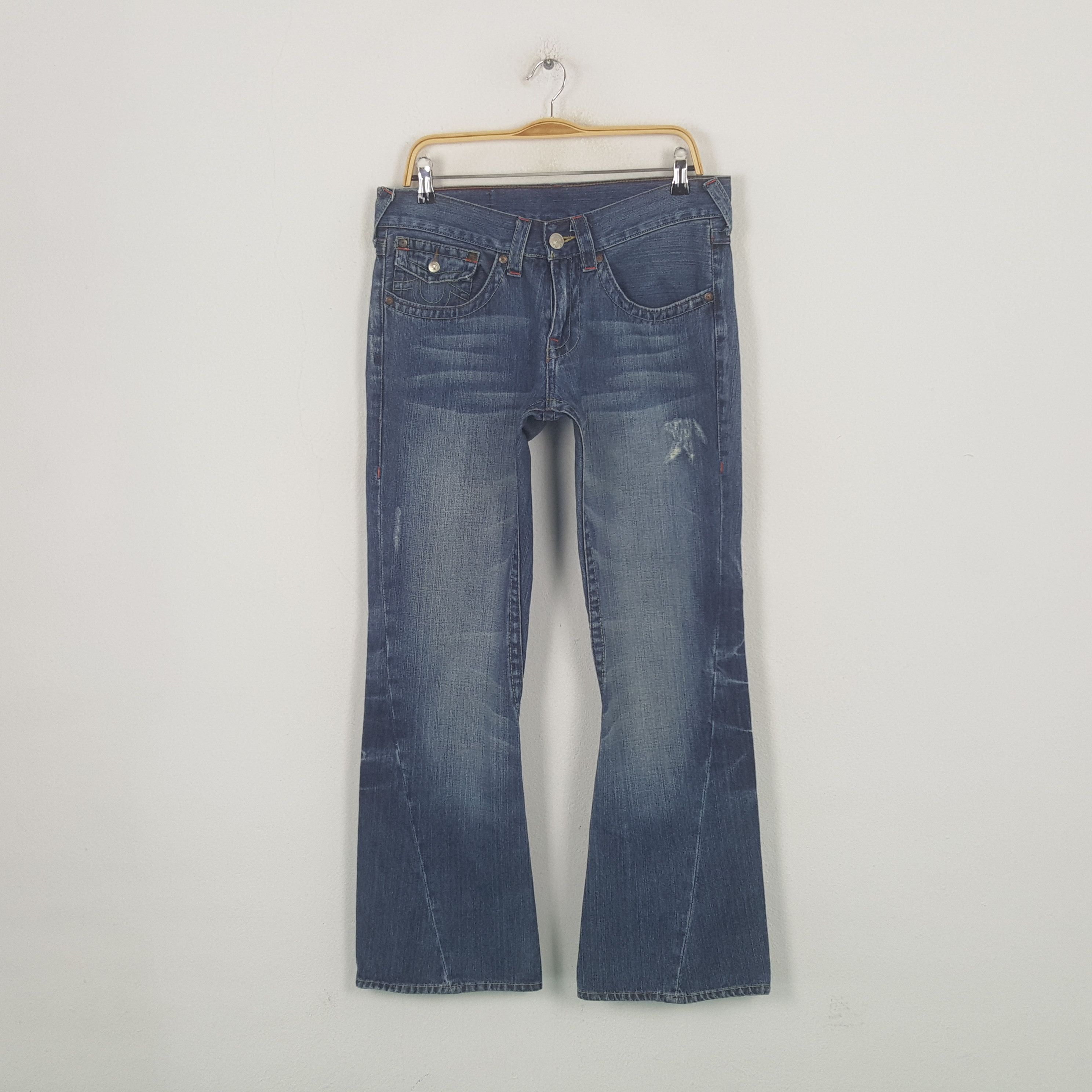 True Religion Vintage Truw Religion American Bootcut Denim Jeans C297N15 Size US 32 / EU 48 - 1 Thumbnail