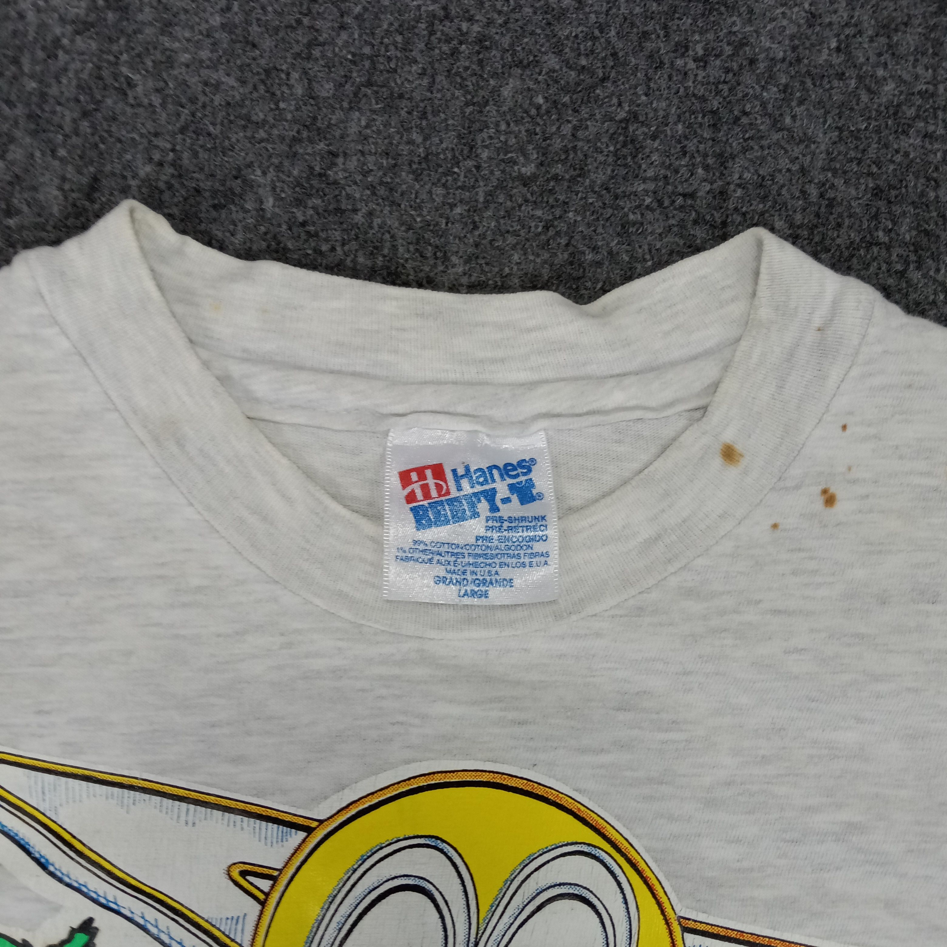 Japanese Brand × Junk Food × Vintage Vintage 90's MQQN CAFE Motorsports Racing T-Shirts Size US M / EU 48-50 / 2 - 3 Thumbnail