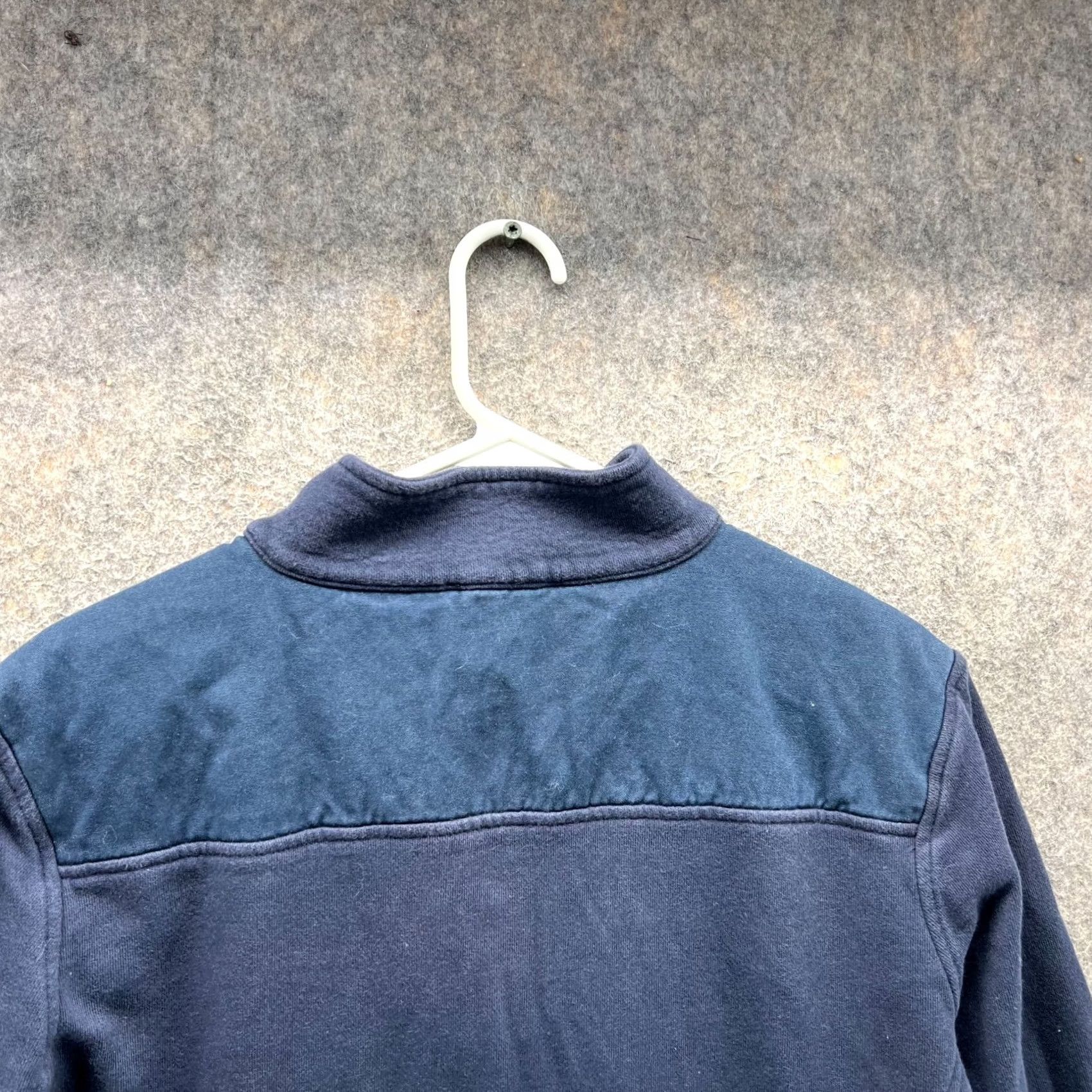 Vineyard Vines VINTAGE Vineyard Vines Sweater Womens XL Blue 1/4 Zip Mock Neck Pullover Shirt 1/4 Zip Regular Fit Crew Neck Boycott? Size XL / US 12-14 / IT 48-50 - 6 Thumbnail