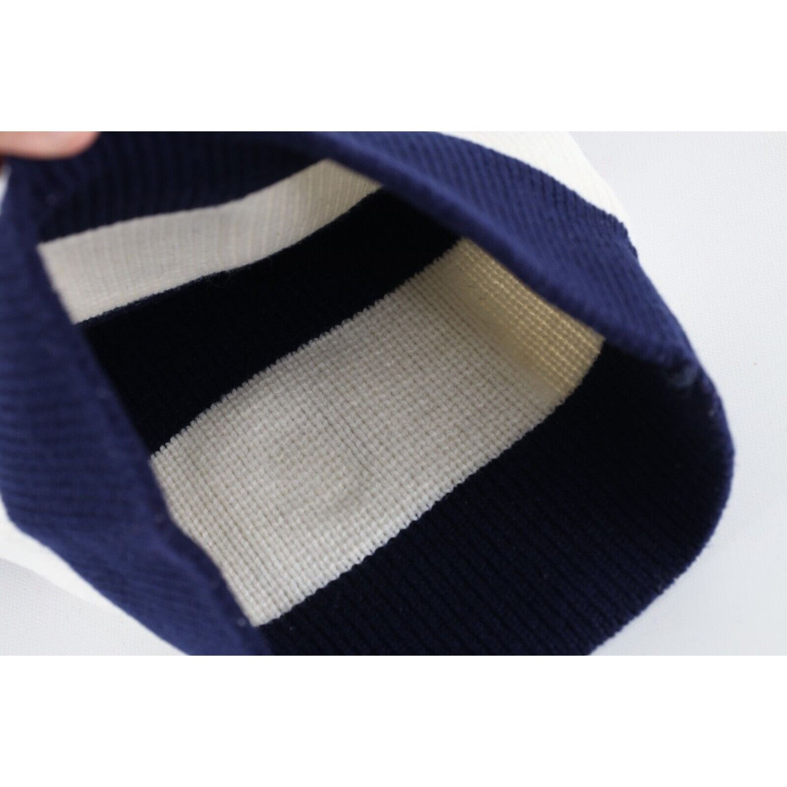 Vintage Vintage 70s Patch Miller Lite Beer Wool Ribbed Knit Beanie Size ONE SIZE - 9 Thumbnail