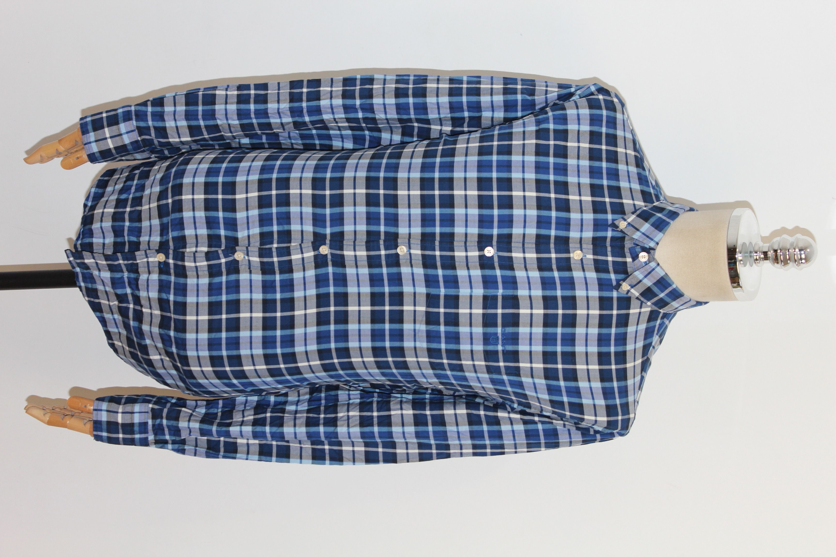 Gant GANT Long Sleeve Check Shirt Size US L / EU 52-54 / 3 - 2 Thumbnail