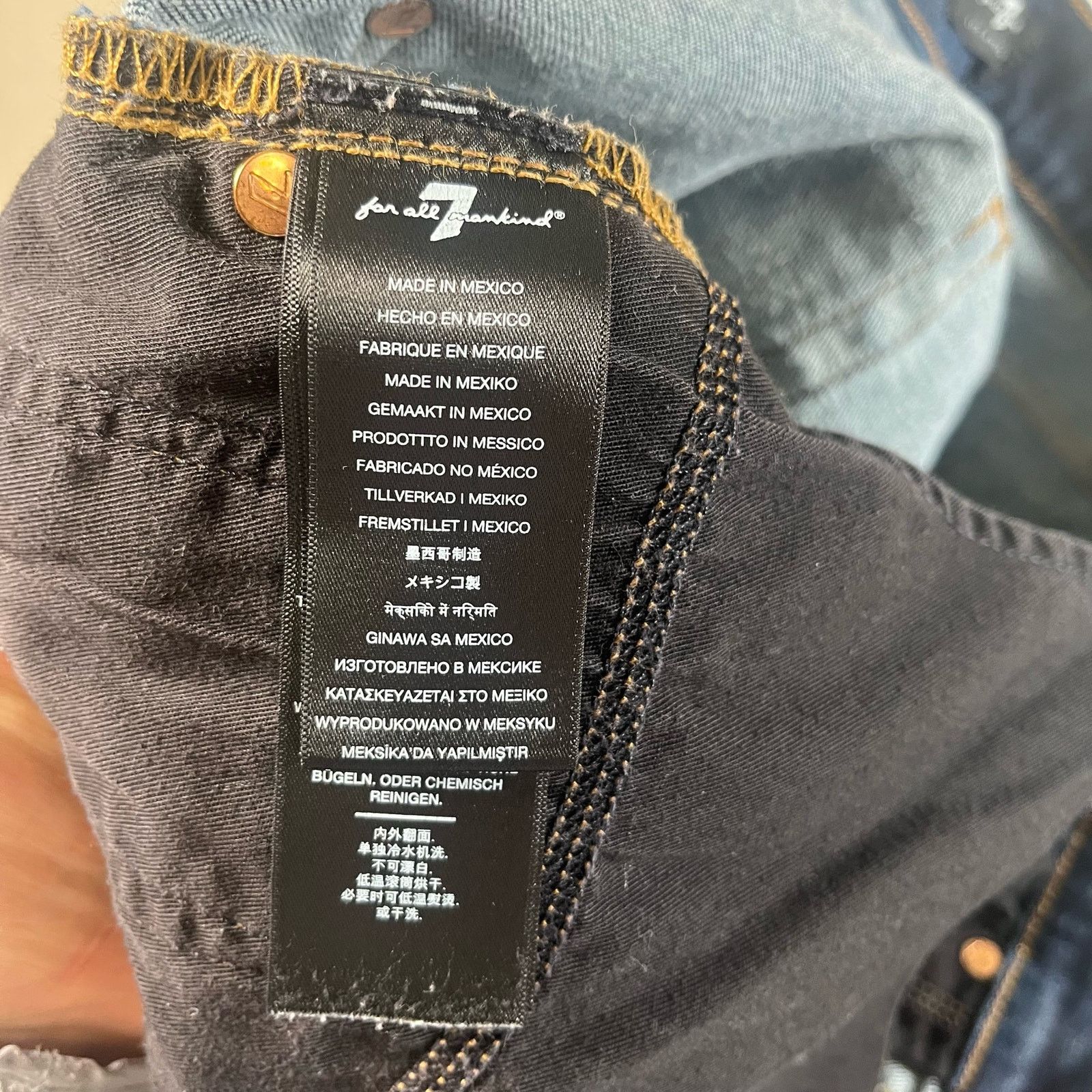 7 For All Mankind 7 For All Mankind Jeans Mens Straight Leg Los Angeles 34x32 Size US 34 / EU 50 - 9 Thumbnail