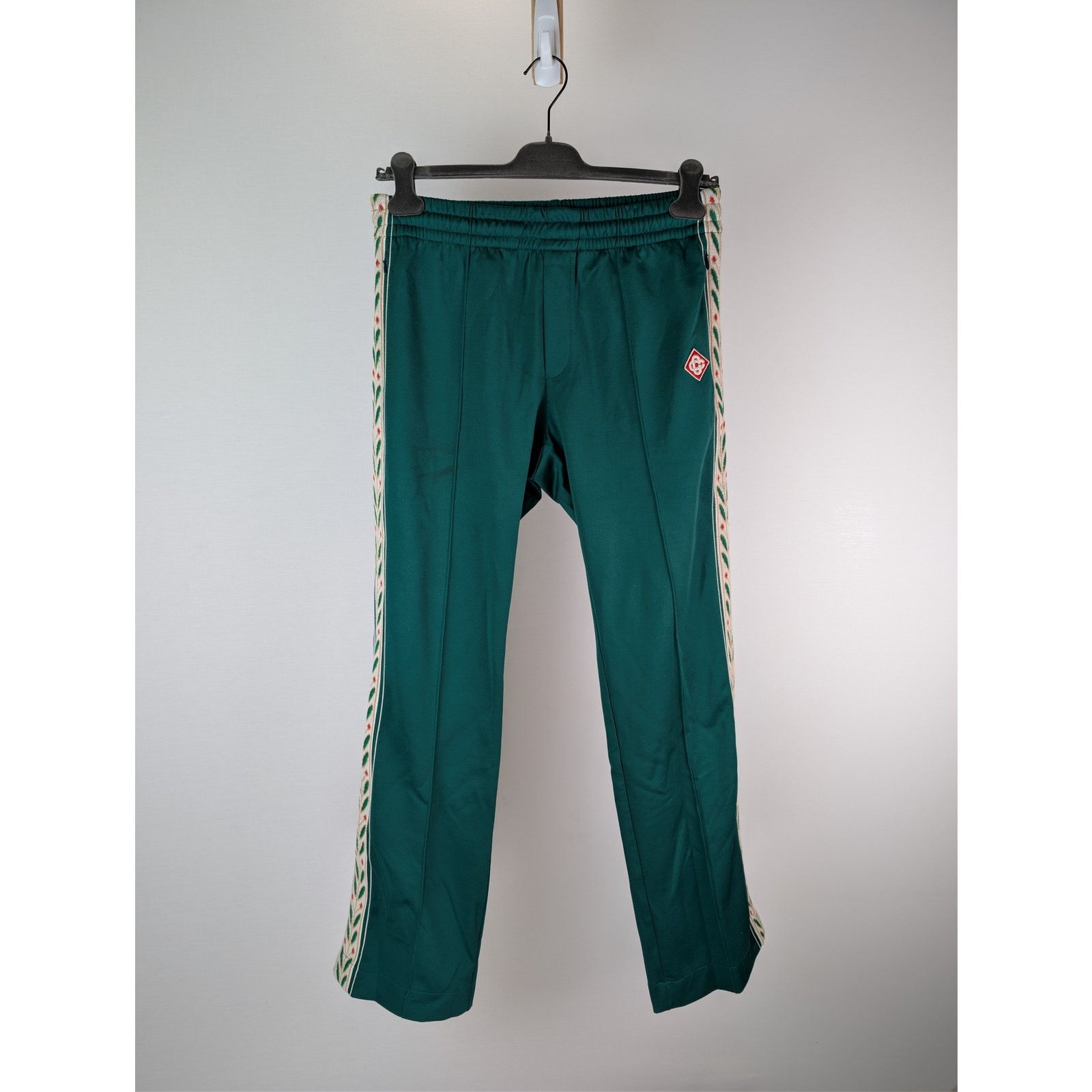 Casablanca o1rshd1 CC20 Laurel Tape sweatpants / Trousers in Green Size US 32 / EU 48 - 1 Thumbnail