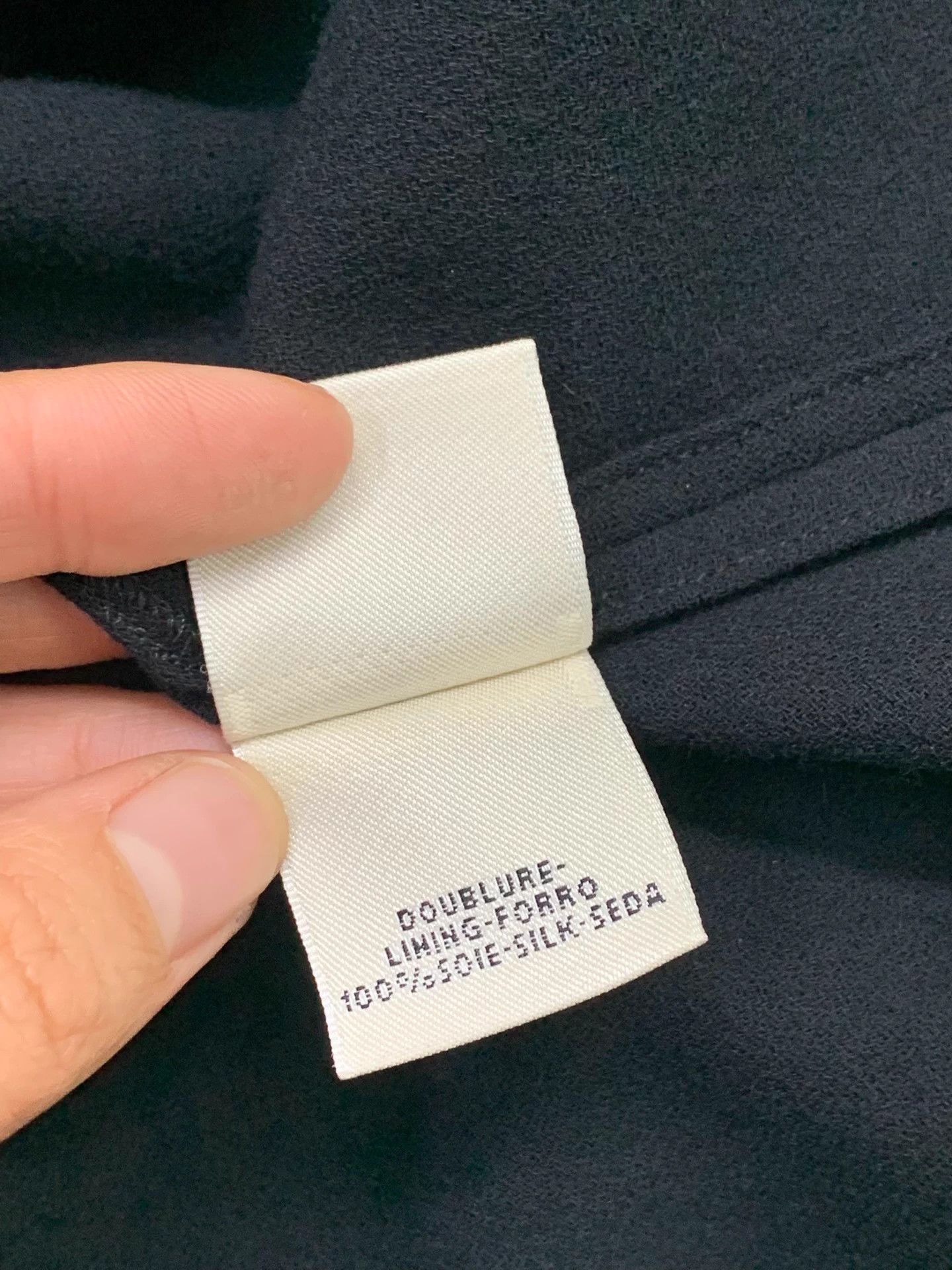Hermes Hermes black long-sleeve dress 36 like new Size XS / US 0-2 / IT 36-38 - 6 Thumbnail