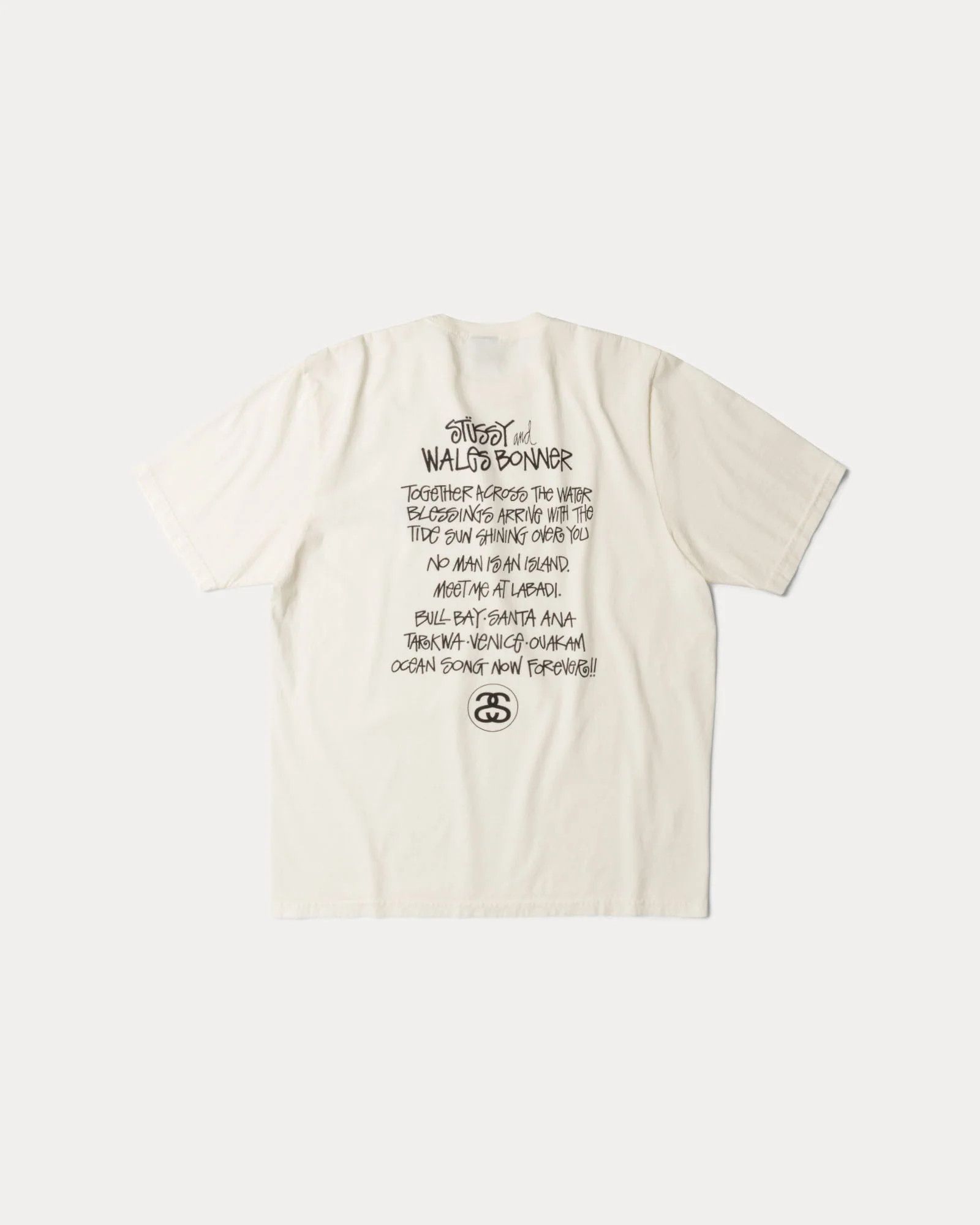 Stussy WALES BONNER OCEAN SONG TEE Size US L / EU 52-54 / 3 - 1 Thumbnail