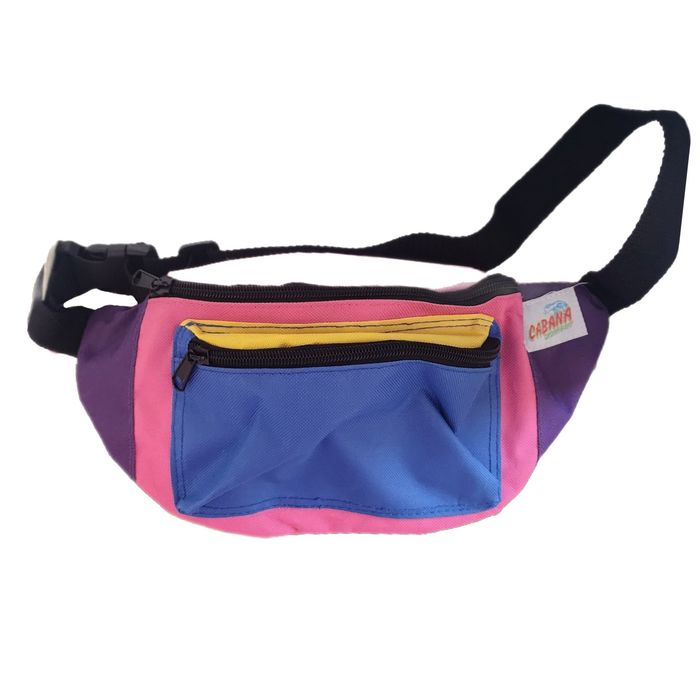 Other Colorful Fanny Pack Bum Belt Bag 80s 90s Look Party Costume | Grailed