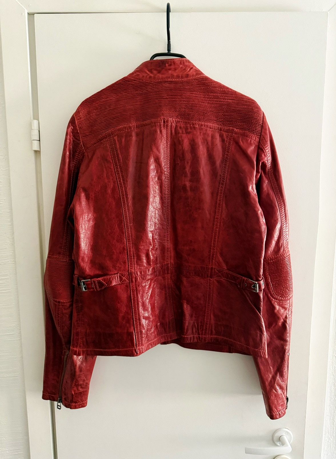 14th Addiction 14th Addiction Style Leather Jacket Red Size US S / EU 44-46 / 1 - 5 Thumbnail