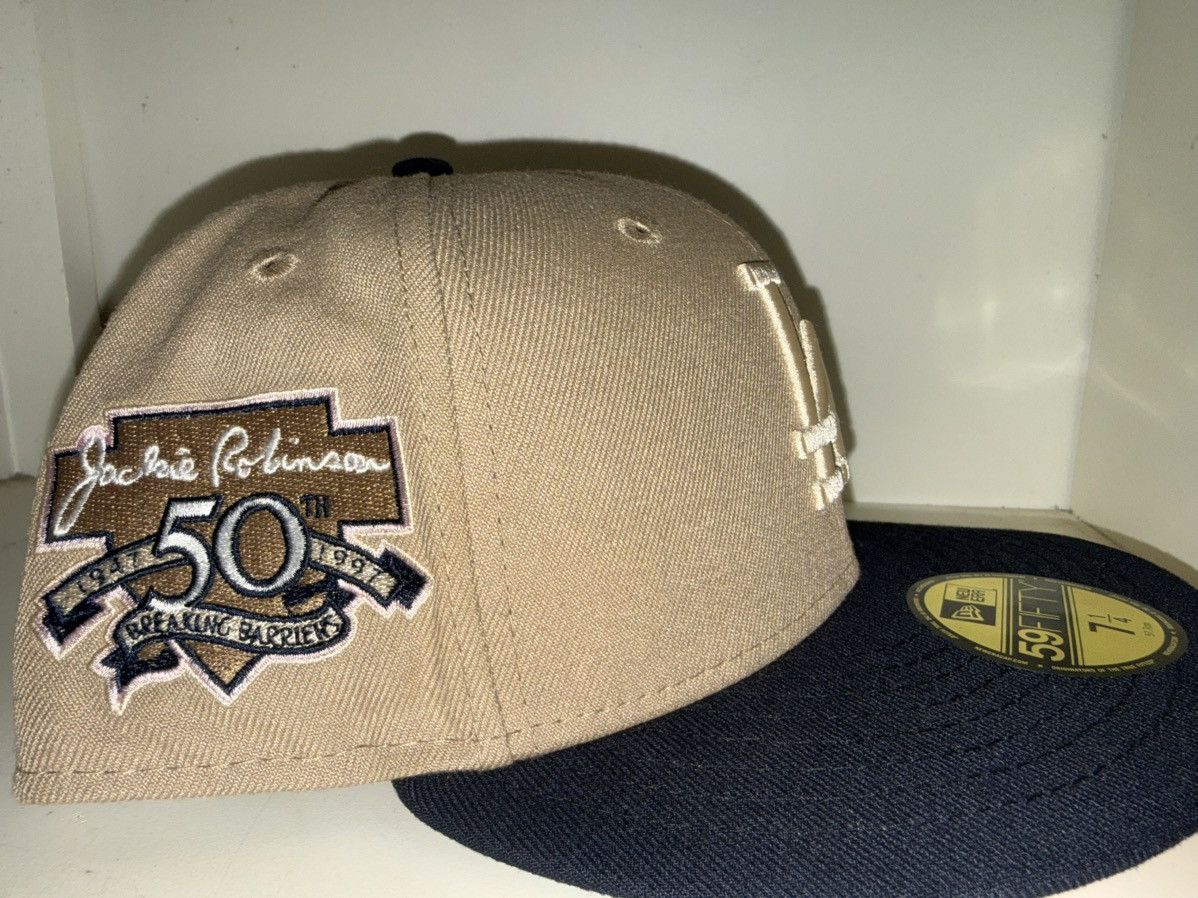 New Era Los Angeles Dodgers JACKIE ROBINSON FITTED 7 3/8 New Era Size ONE SIZE - 2 Thumbnail