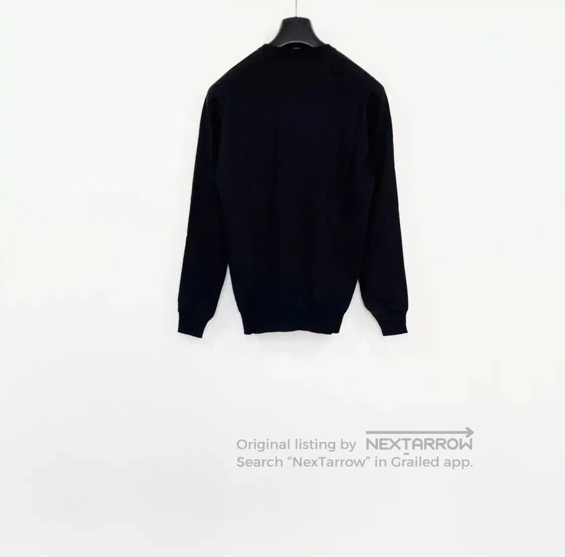 Alexander McQueen Alexander McQueen Black Wool Crewneck Sweater . Size US M / EU 48-50 / 2 - 2 Thumbnail