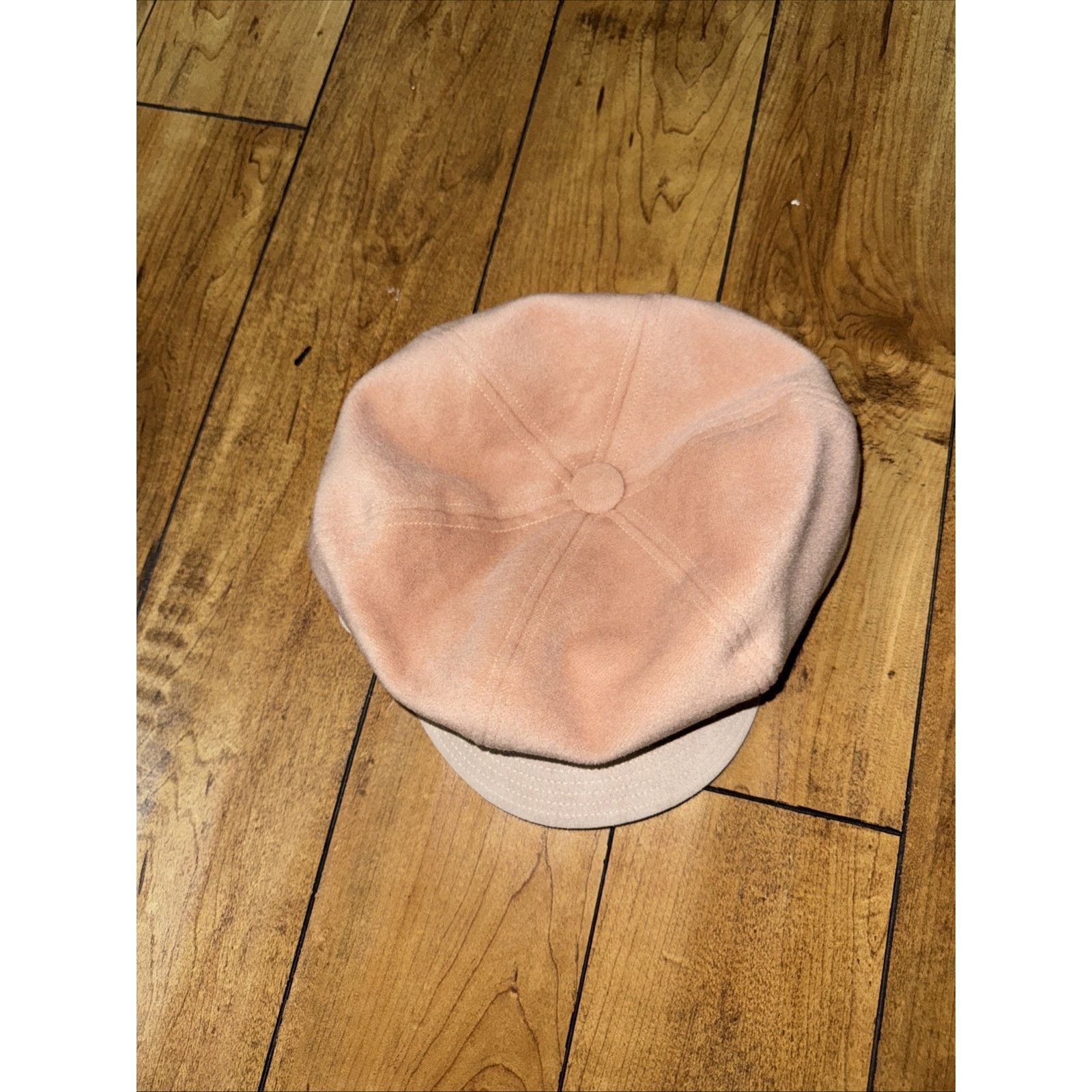 Juicy Couture × Vintage Vintage Y2K Juicy Couture Velour Biker Hat Pink Size ONE SIZE - 2 Thumbnail