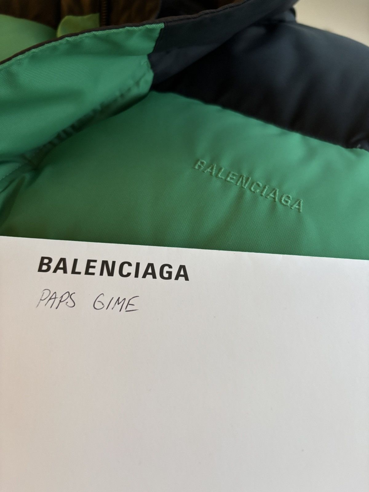 Balenciaga Balenciaga Oversized Puffer Jacket AW18 Size US S / EU 44-46 / 1 - 8 Thumbnail