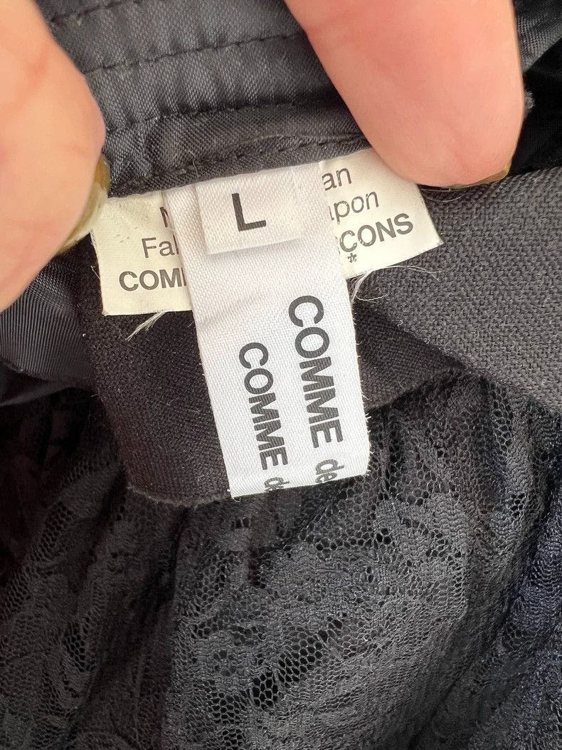Comme des Garcons Comme Des Garcons Lace mesh skirt 2503-Nextarrow Size L / US 10 / IT 46 - 5 Thumbnail
