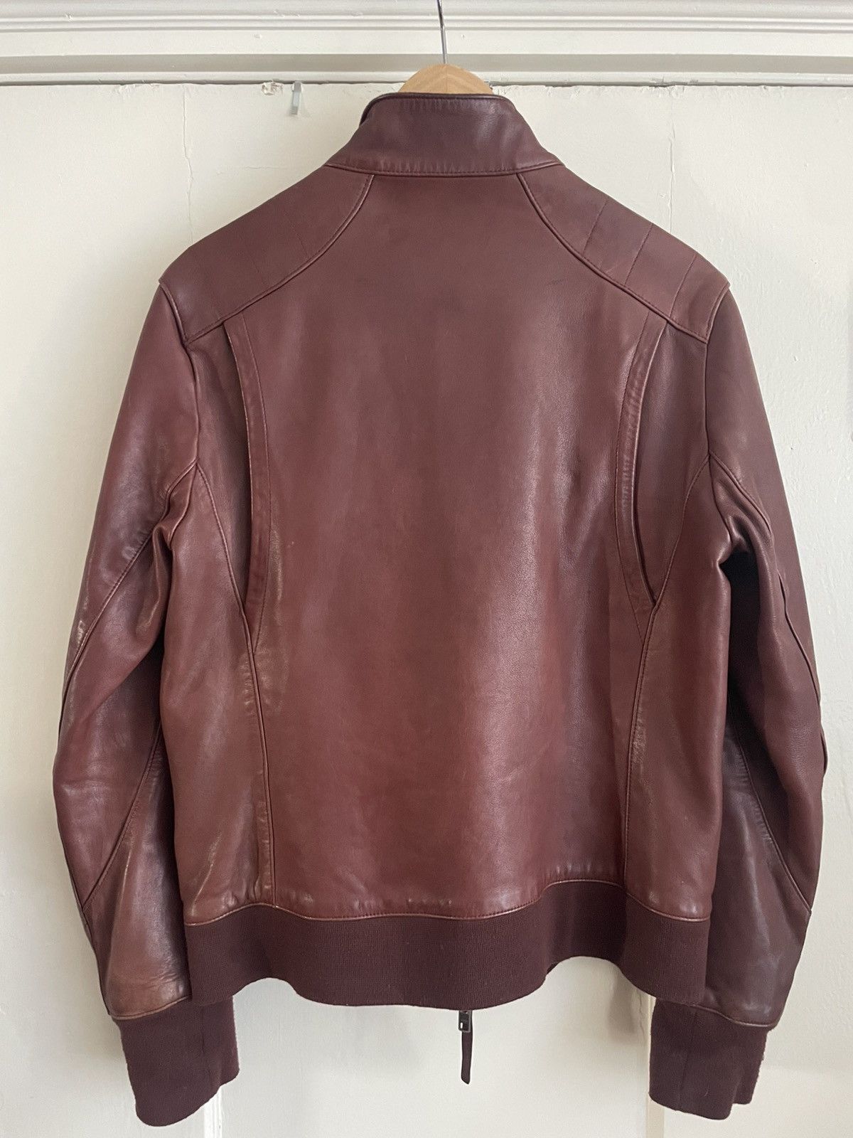 Rag & Bone Rag & Bone Leather Bomber Jacket Size US M / EU 48-50 / 2 - 3 Thumbnail