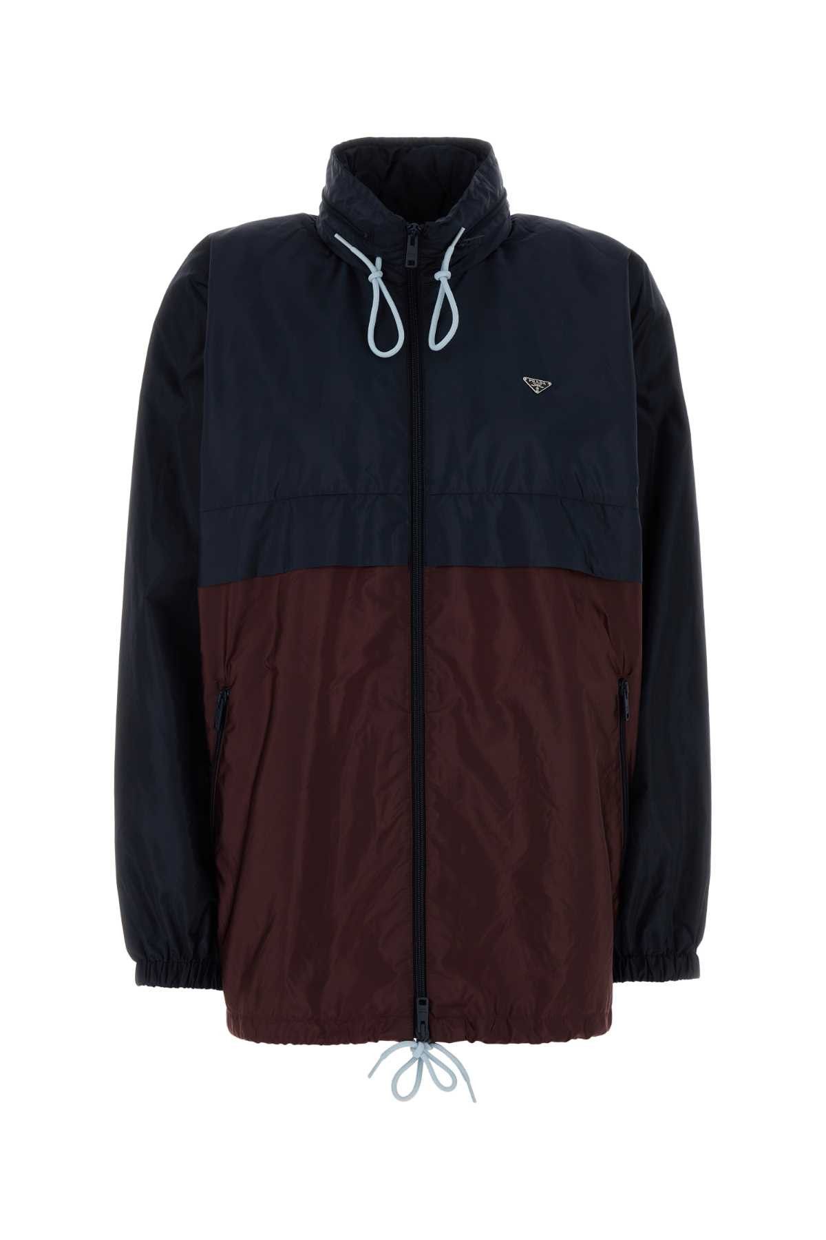 Prada Two-Tone Re-Nylon Windbreaker Size M / US 6-8 / IT 42-44 - 1 Thumbnail