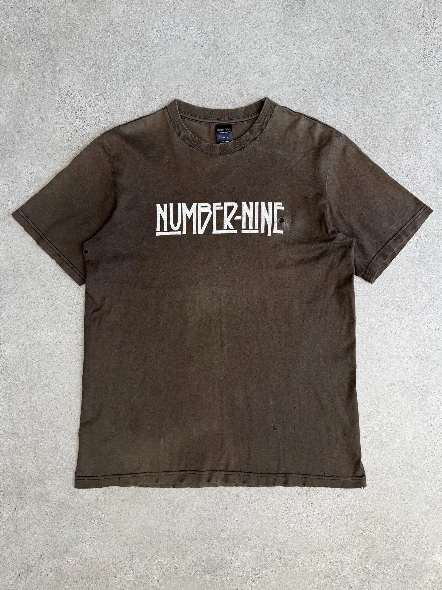 NUMBER (N)INE THANK YOU E! Tシャツ Number (N)ine 2001 S/S 
