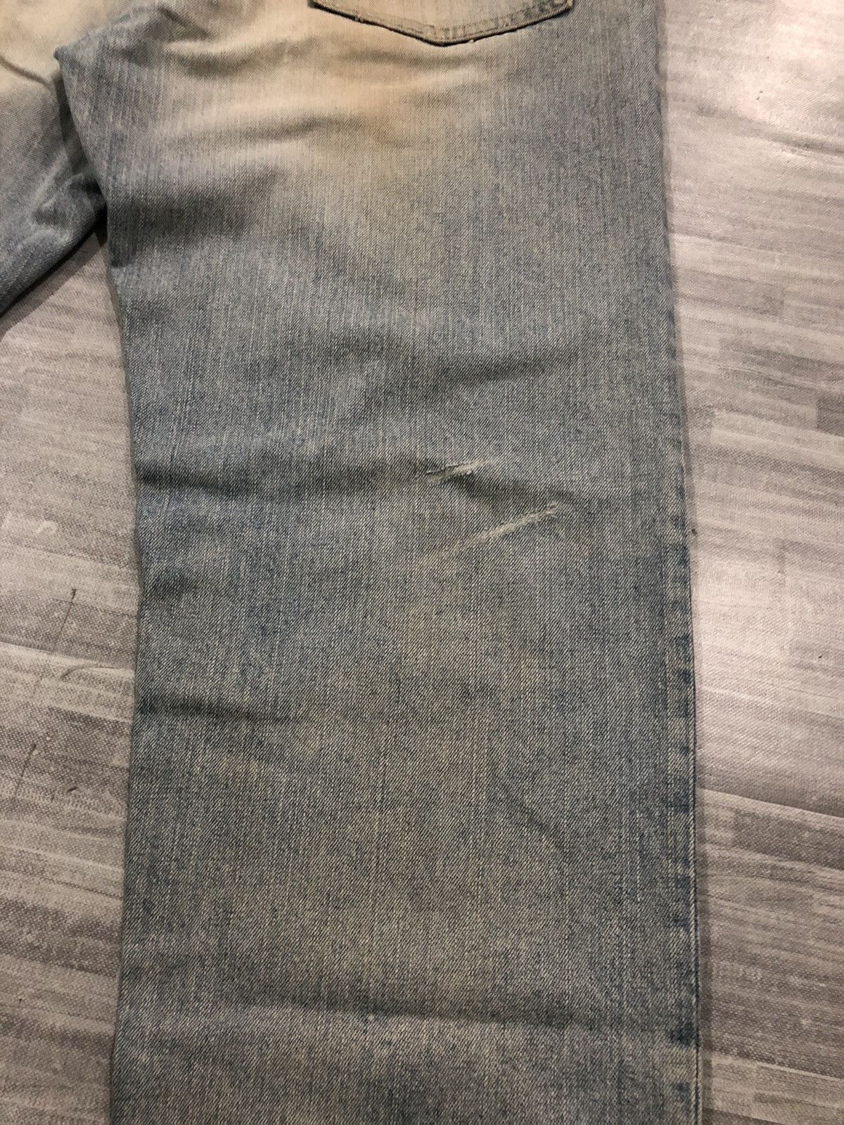 FDMTL × Vintage Vintage Scanner Fundamental Flare Jeans Disteressed Size US 35 - 13 Thumbnail