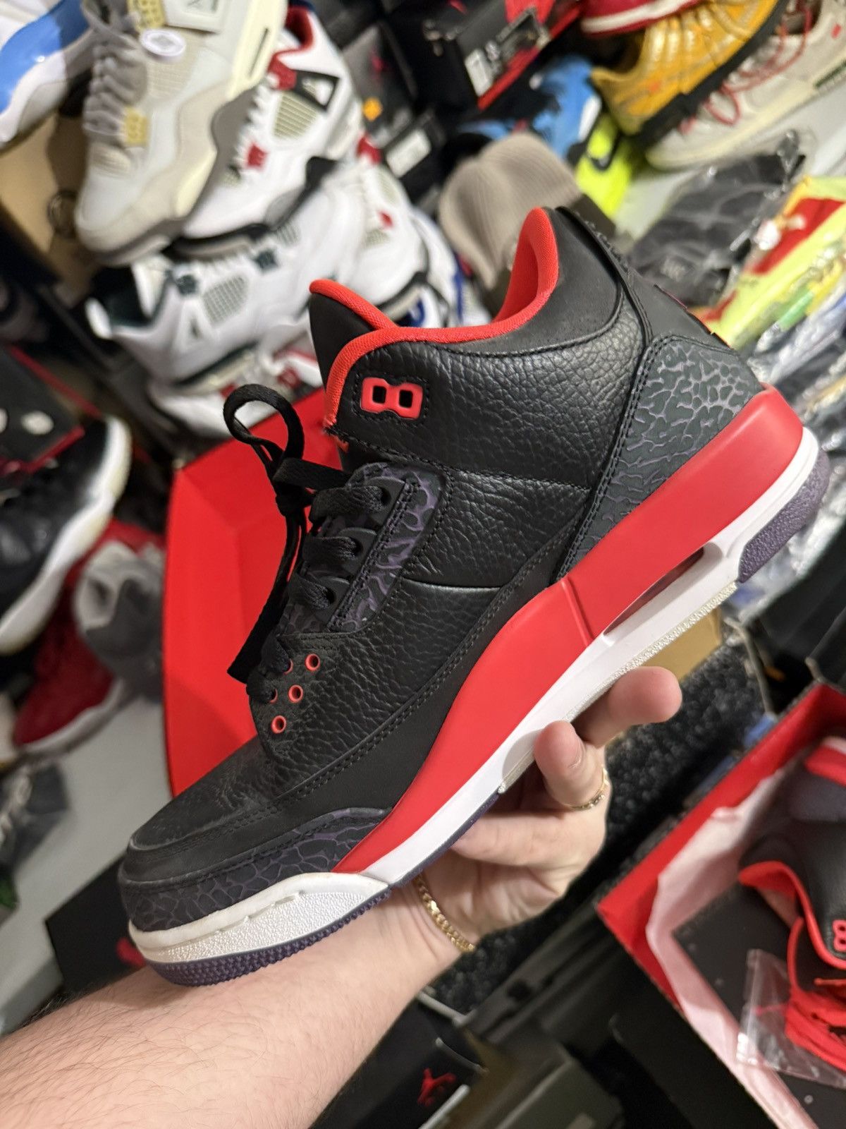 Jordan Brand Jordan retro 3 crimson sz 10 Size US 10 / EU 43 - 3 Thumbnail