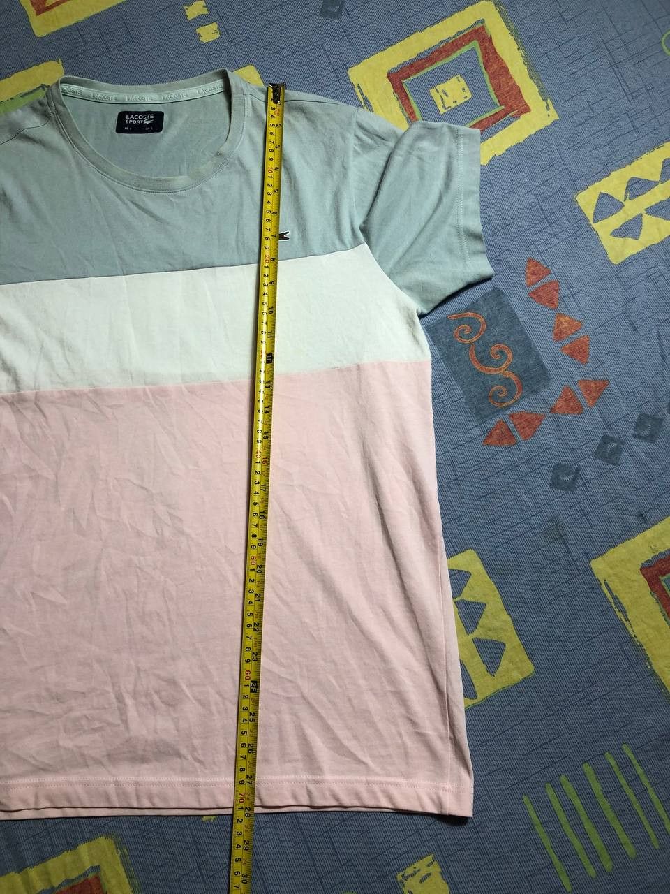Lacoste × Vintage Lacoste vintage luxury streetwear v-neck tee Size US L / EU 52-54 / 3 - 13 Thumbnail