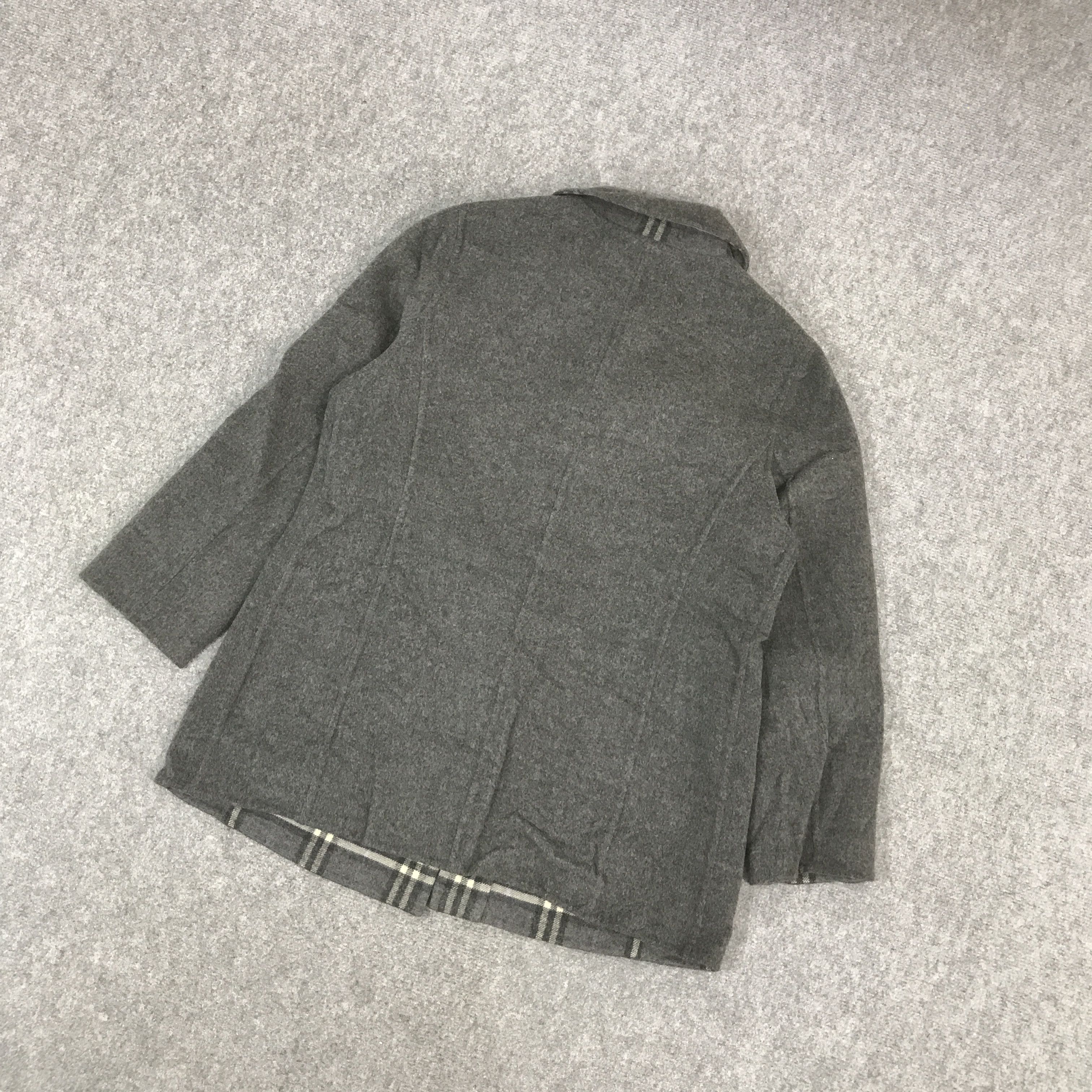 Burberry × Vintage BURBERRYS LONDON WOOL BUTTON JACKET Size US L / EU 52-54 / 3 - 6 Thumbnail