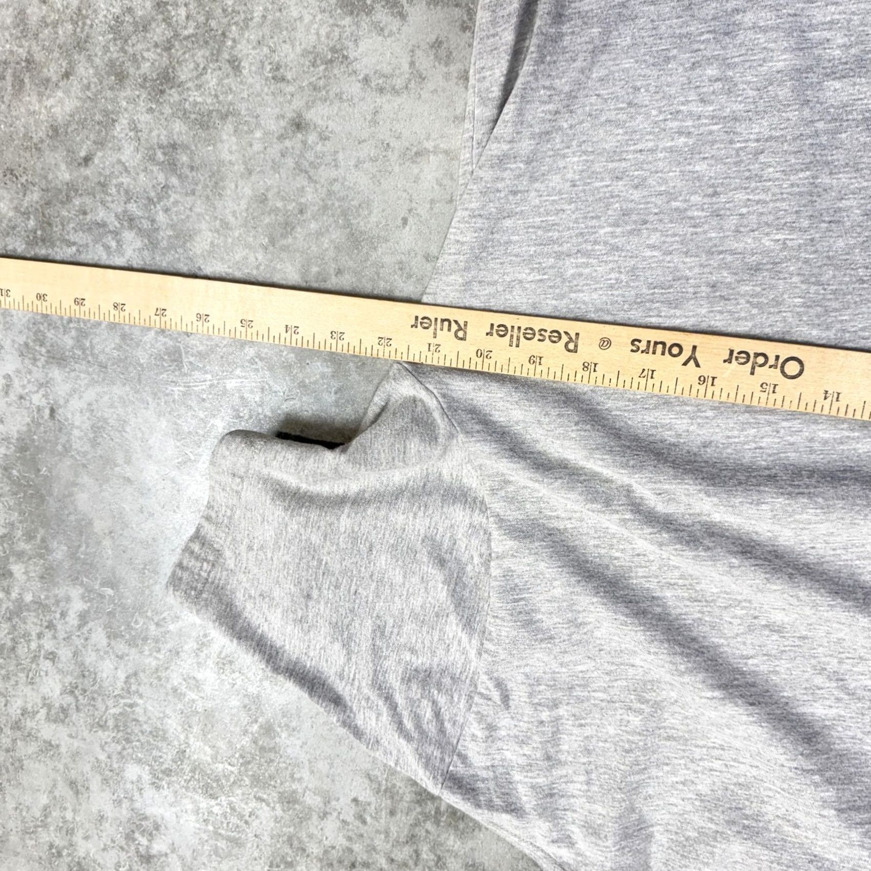 Polo Ralph Lauren Ralph Lauren Polo Jeans Company Shirt Mens Large Gray Heather Embroidered Flag Shirt Mens L Gray Heather Embroidered Flag Mulitword Rearranged Size US L / EU 52-54 / 3 - 5 Thumbnail