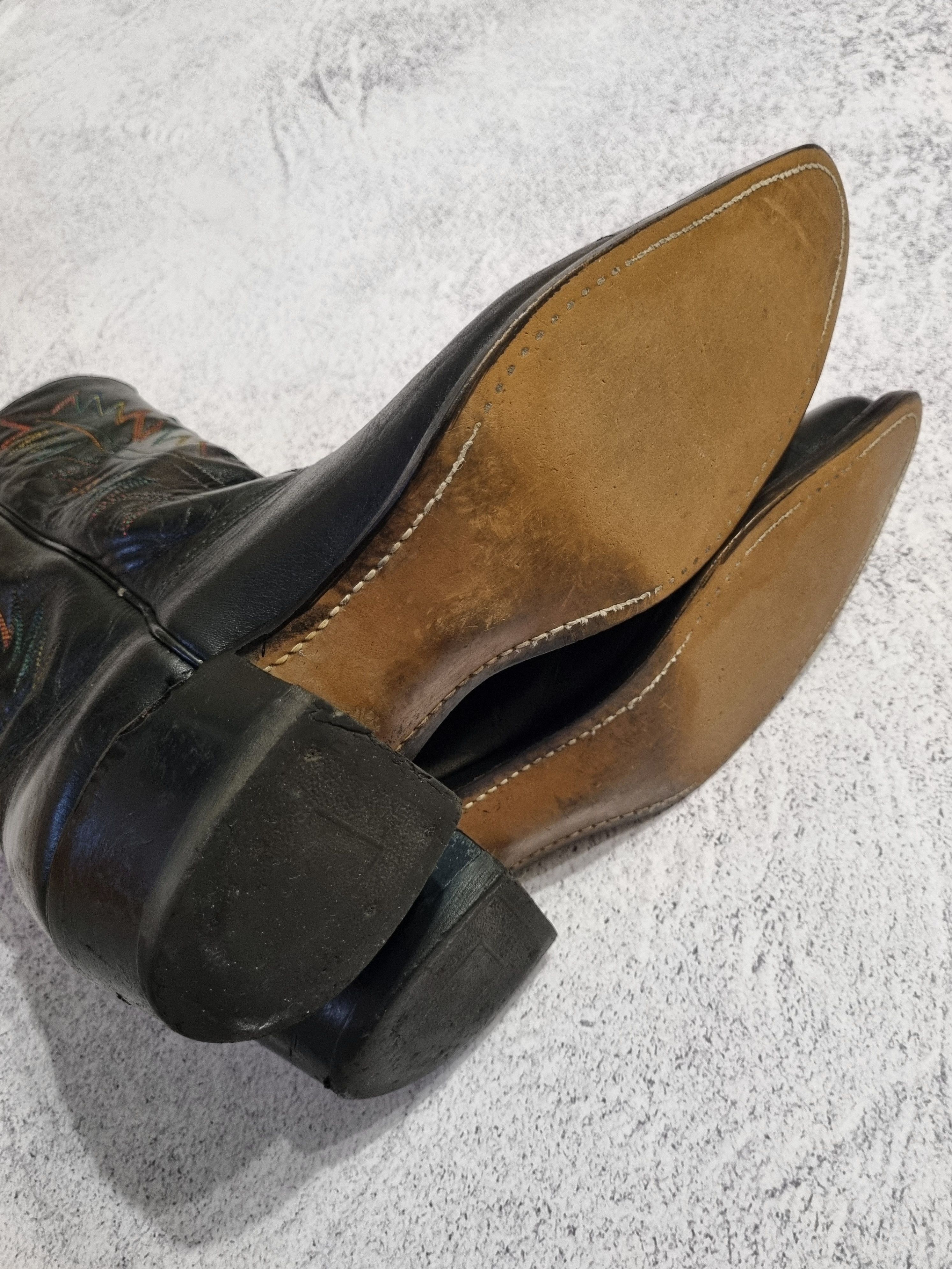 Vintage Vintage Leather Cowboy Western Boots Size US 10.5 / EU 43-44 - 14 Thumbnail