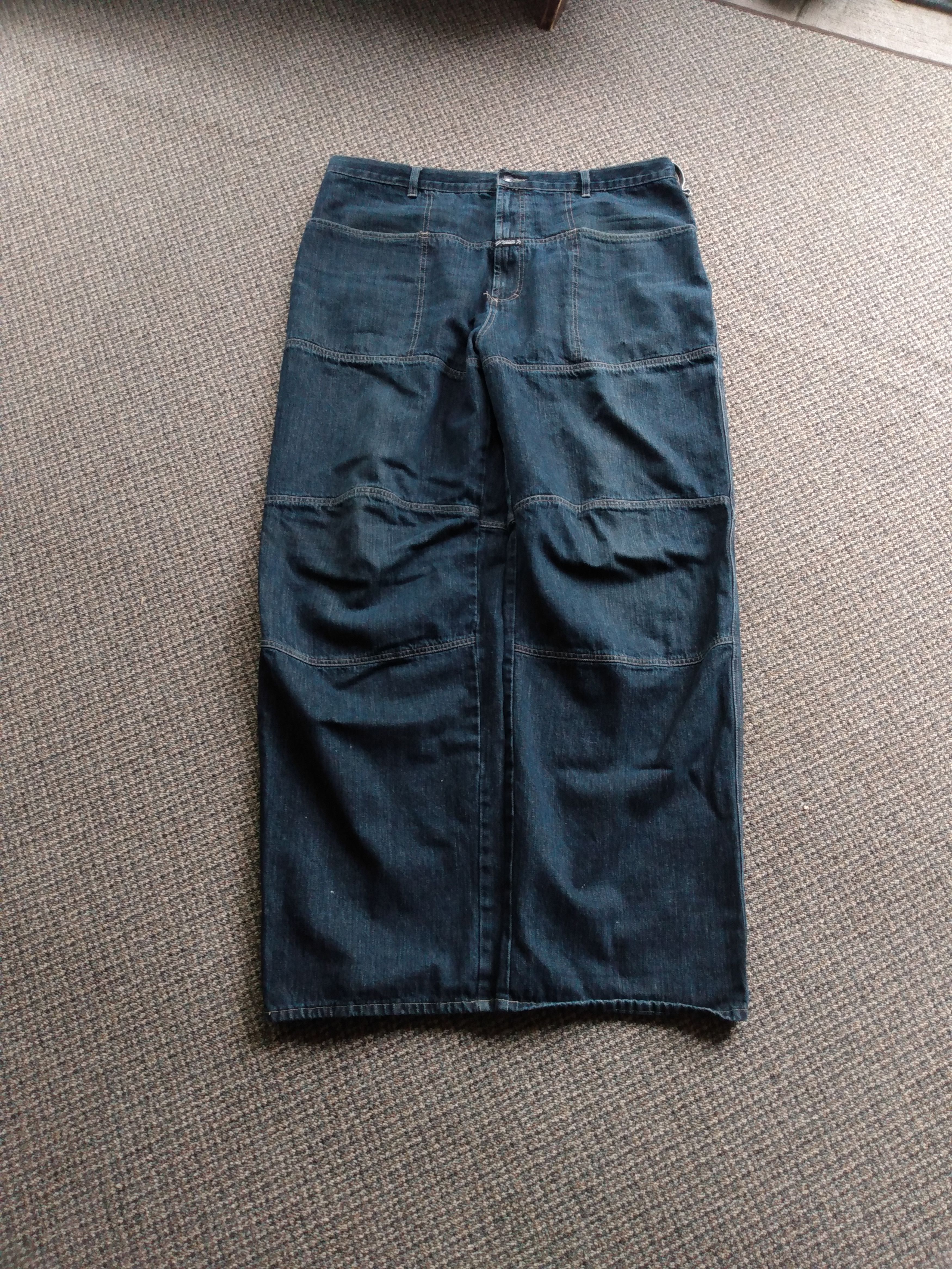Marithe + Francois Girbaud Mfg girbaud y2k baggy wide leg double knee jeans jnco Size US 42 / EU 58 - 1 Thumbnail