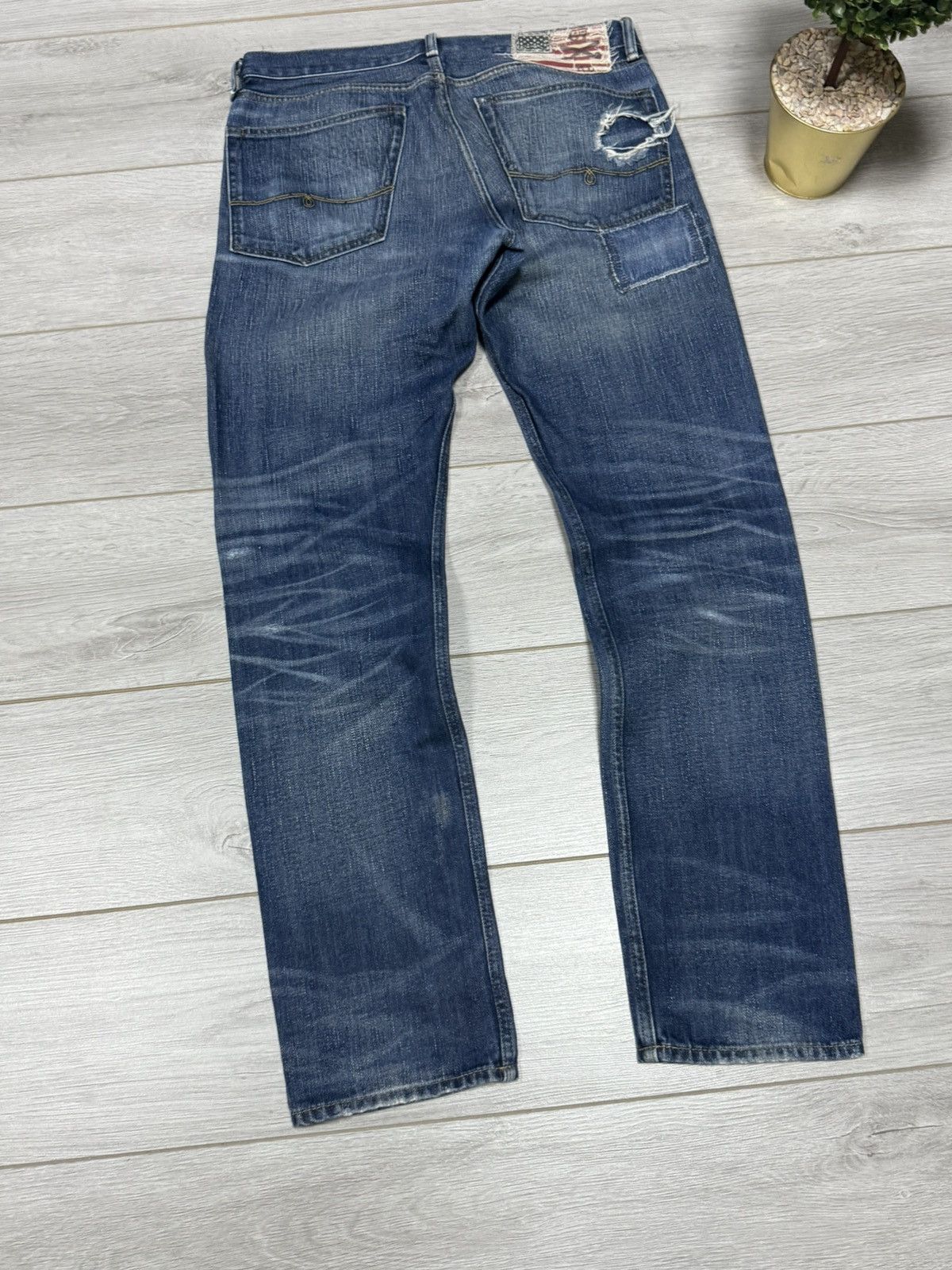 Polo Ralph Lauren Ralph Lauren Denim & Supply USA 🇺🇸 flag vintage jeans Size US 34 / EU 50 - 2 Thumbnail