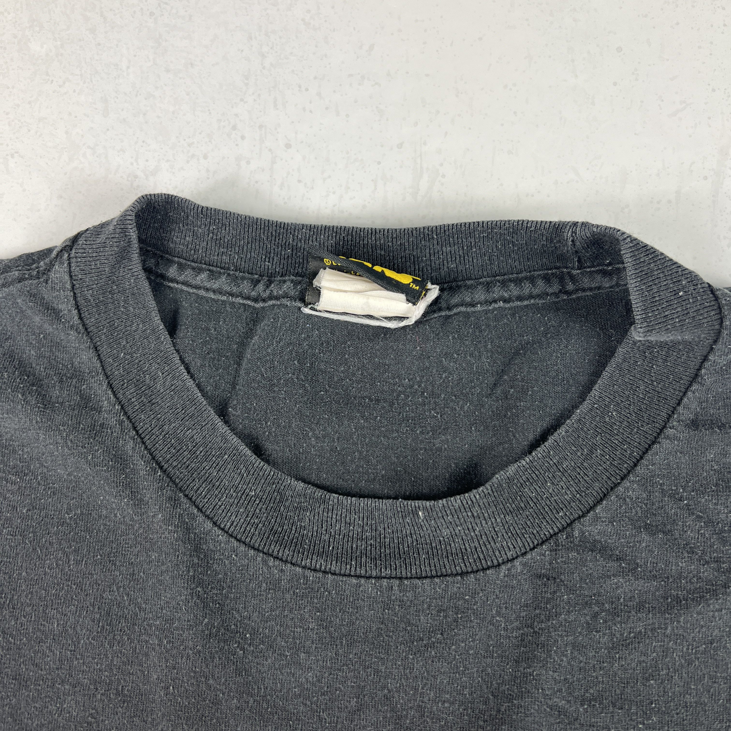 Star Wars × Vintage VTG Star Wars Shirt Black Faded Logo Short Sleeve Tee Size US XL / EU 56 / 4 - 4 Thumbnail