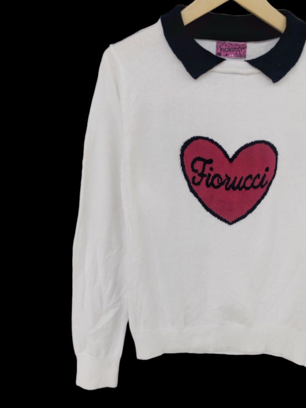 Fiorucci Fiorucci Love Logo Knit Sweaters Size M / US 6-8 / IT 42-44 - 2 Thumbnail